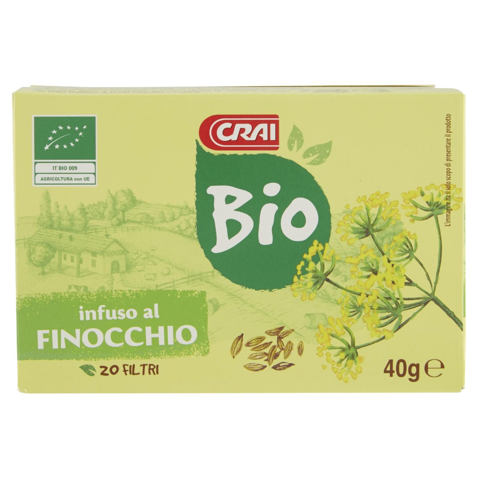 Crai Bio infuso al Finocchio 20 x 2 g