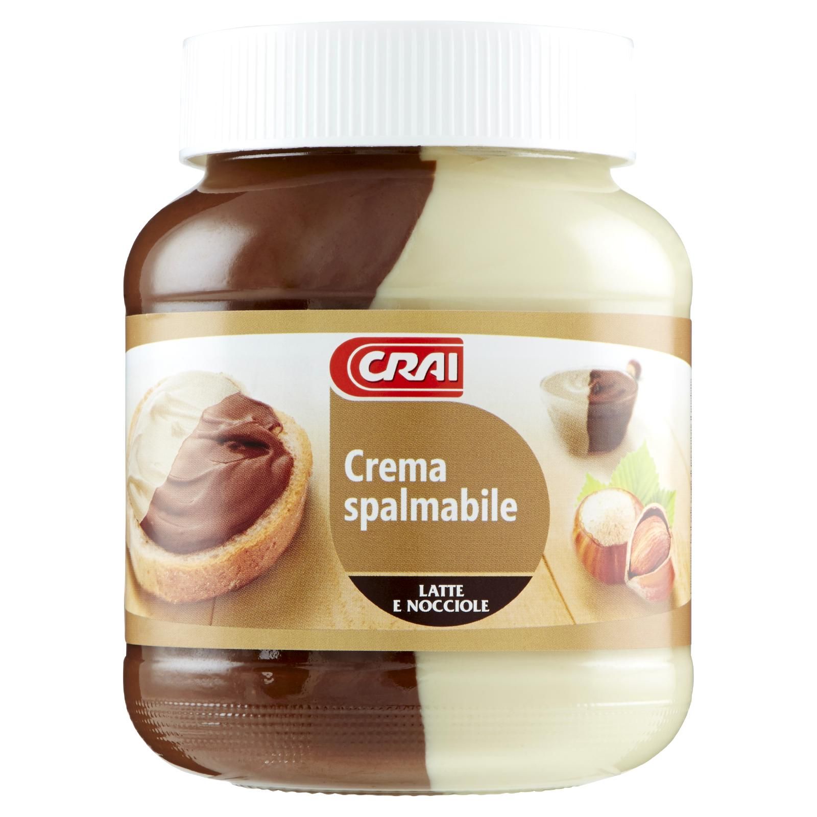 Crai Crema spalmabile Latte E Nocciole 400 g