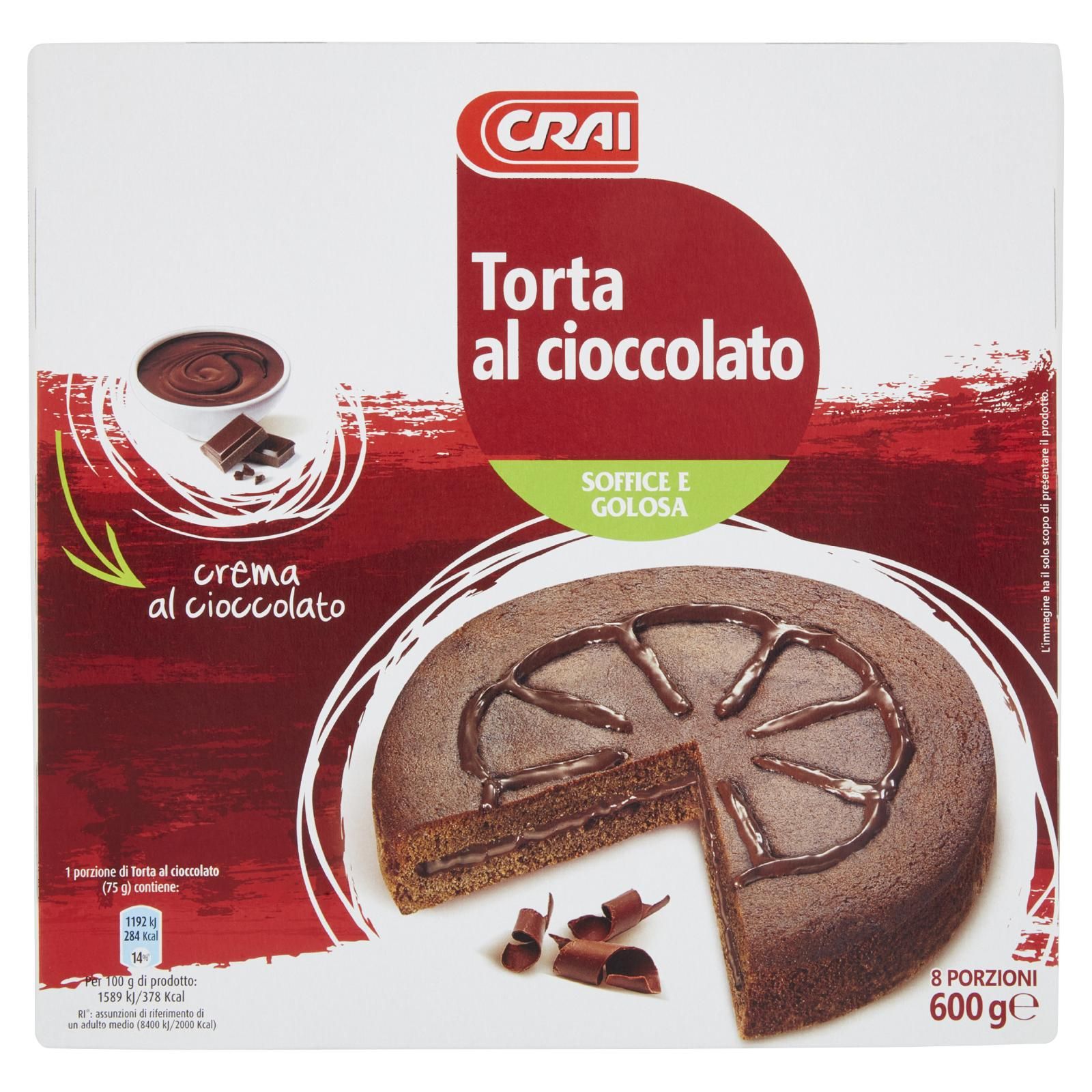 Crai Torta al cioccolato 600 g