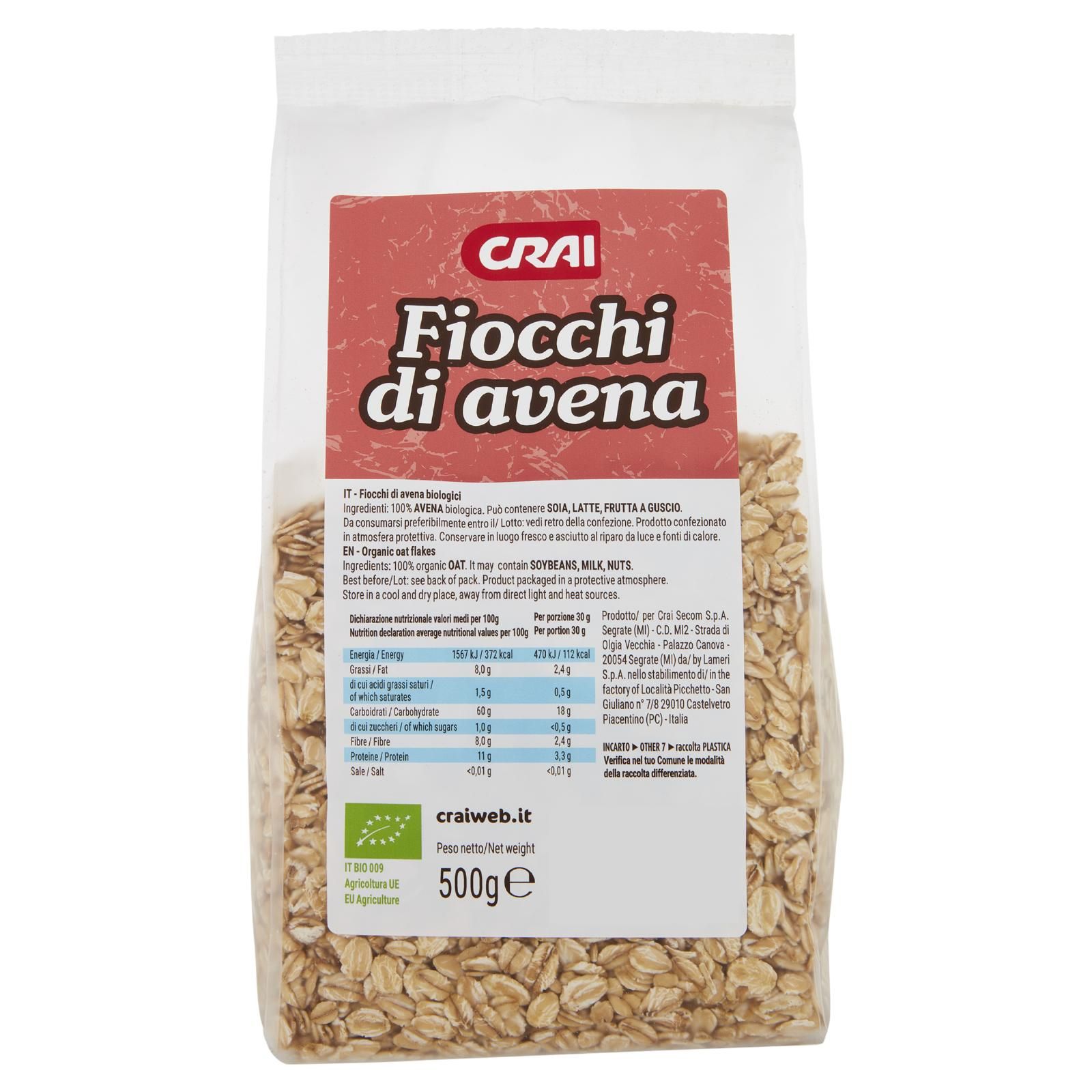 Crai Fiocchi di avena 500 g
