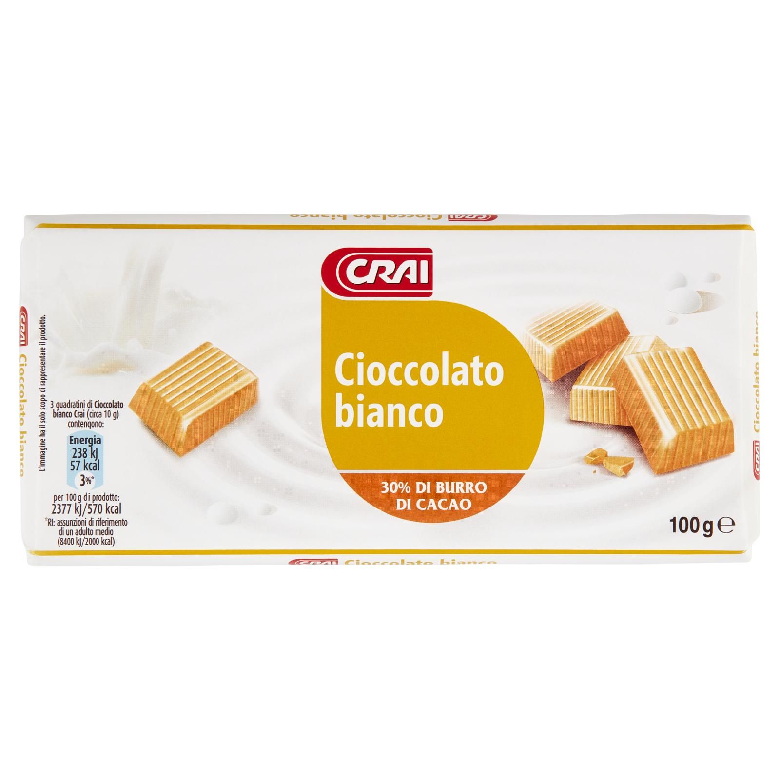 Crai Cioccolato bianco 100 g