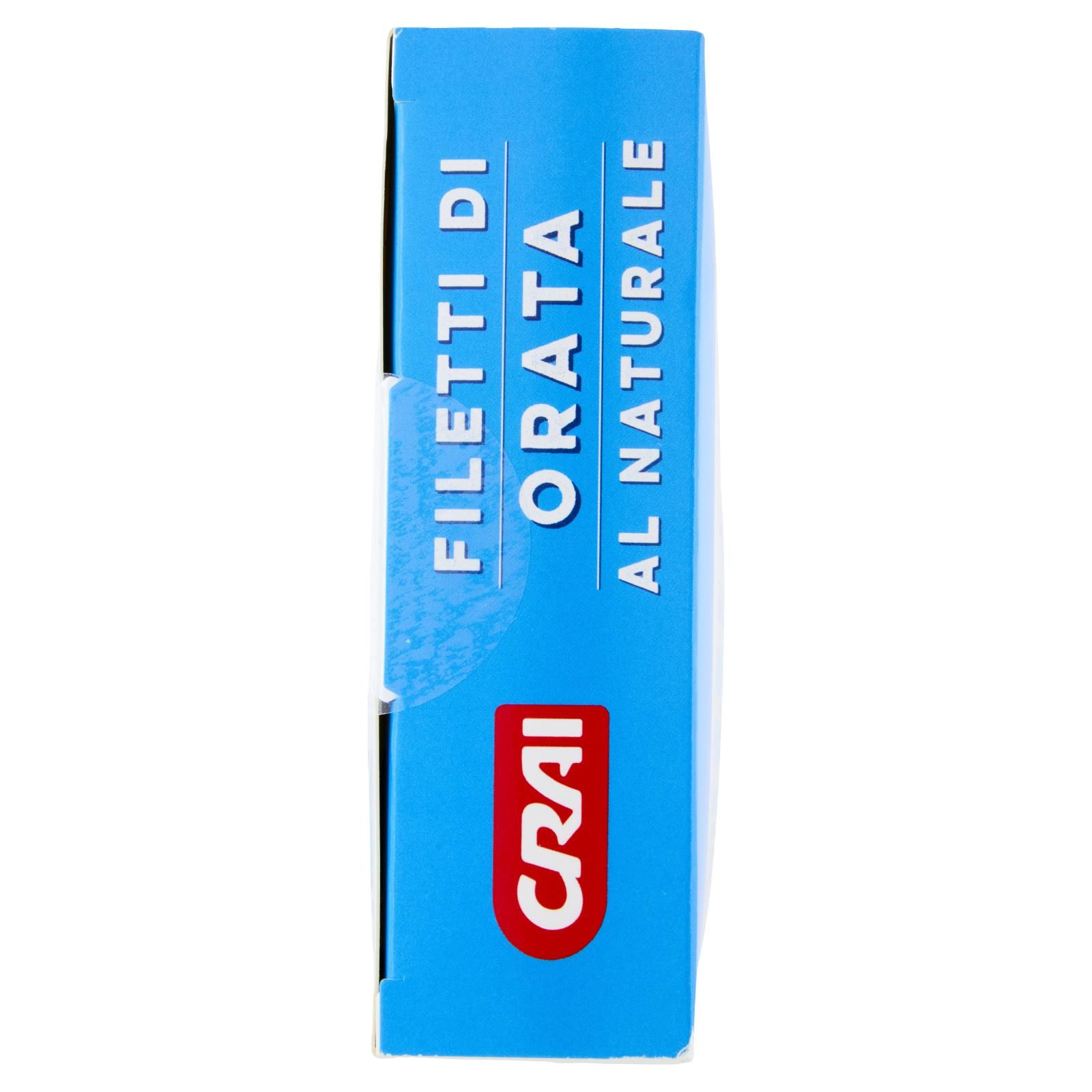 Crai Filetti di Orata al Naturale Surgelati 250 g