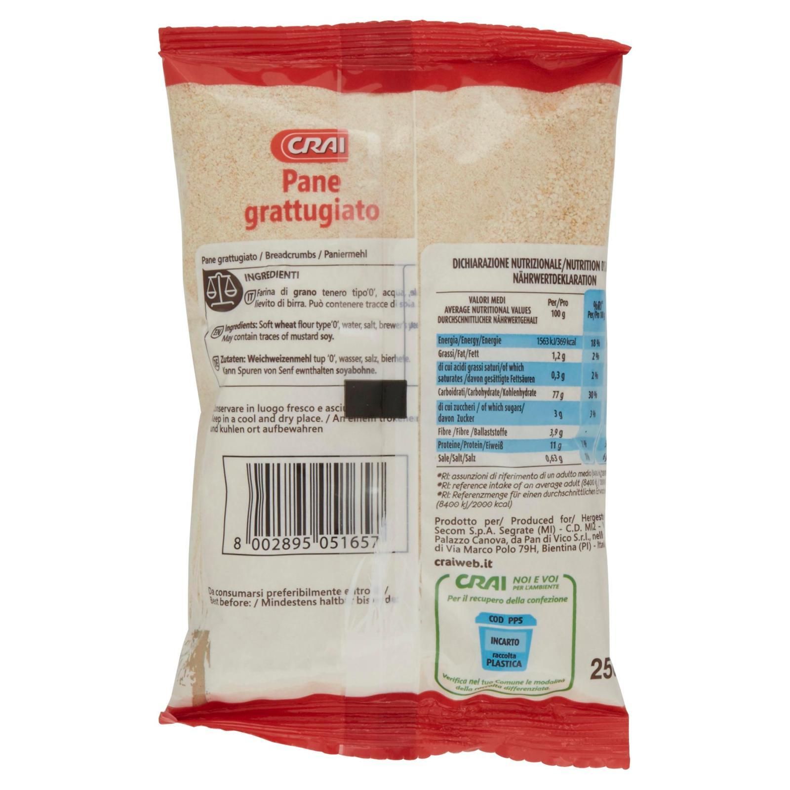 CRAI PANE GRATTUGGIATO