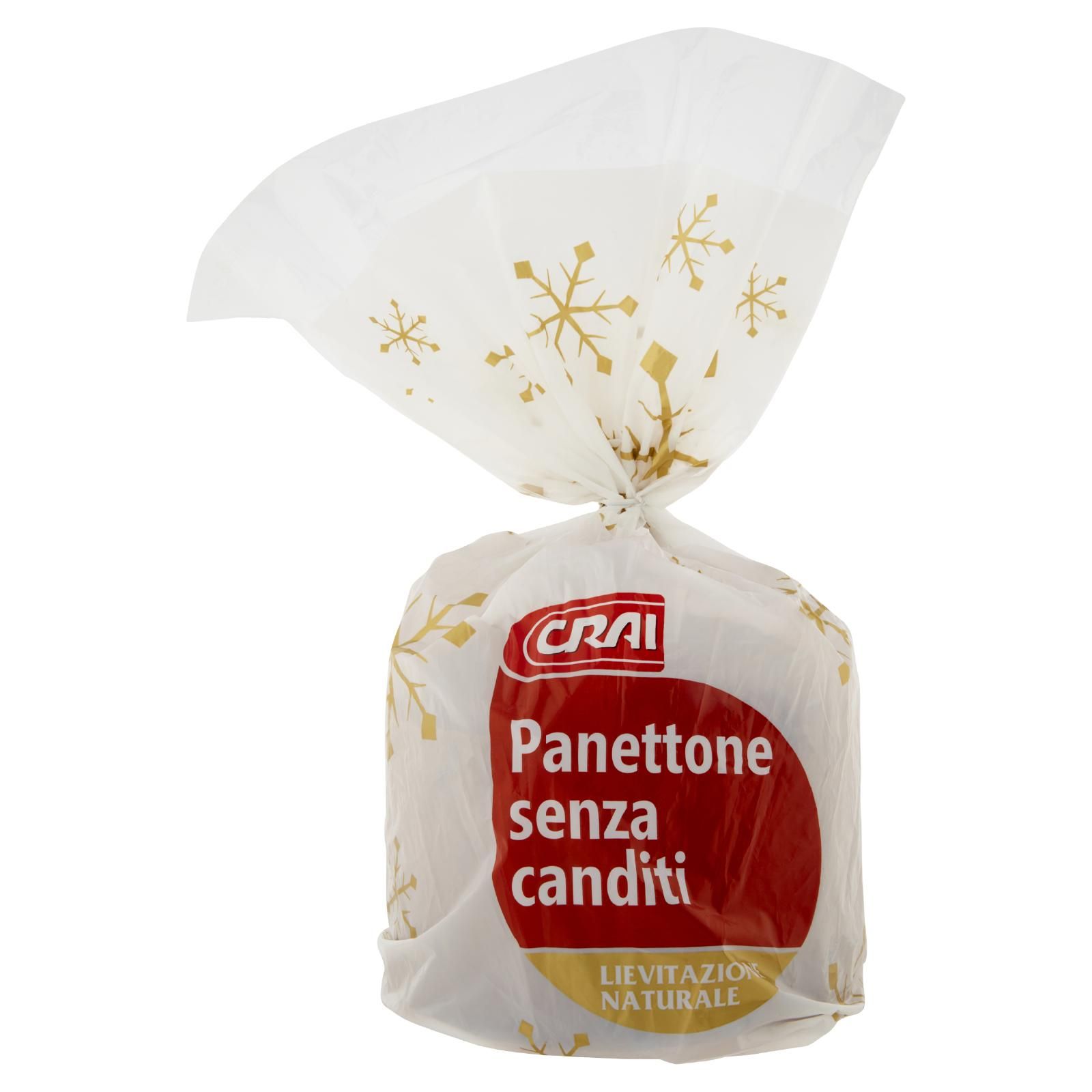 Crai Panettone senza canditi 700 g