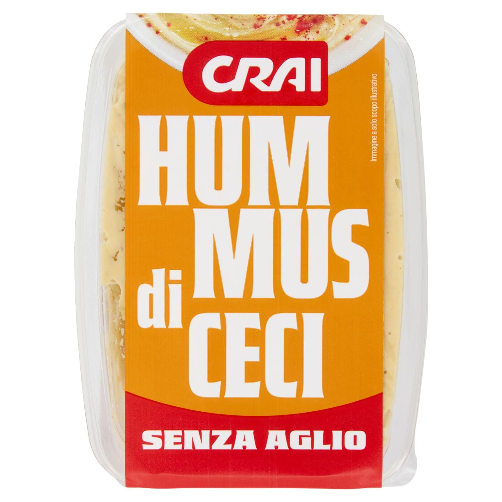 Crai Hummus di Ceci Senza Aglio 175 g