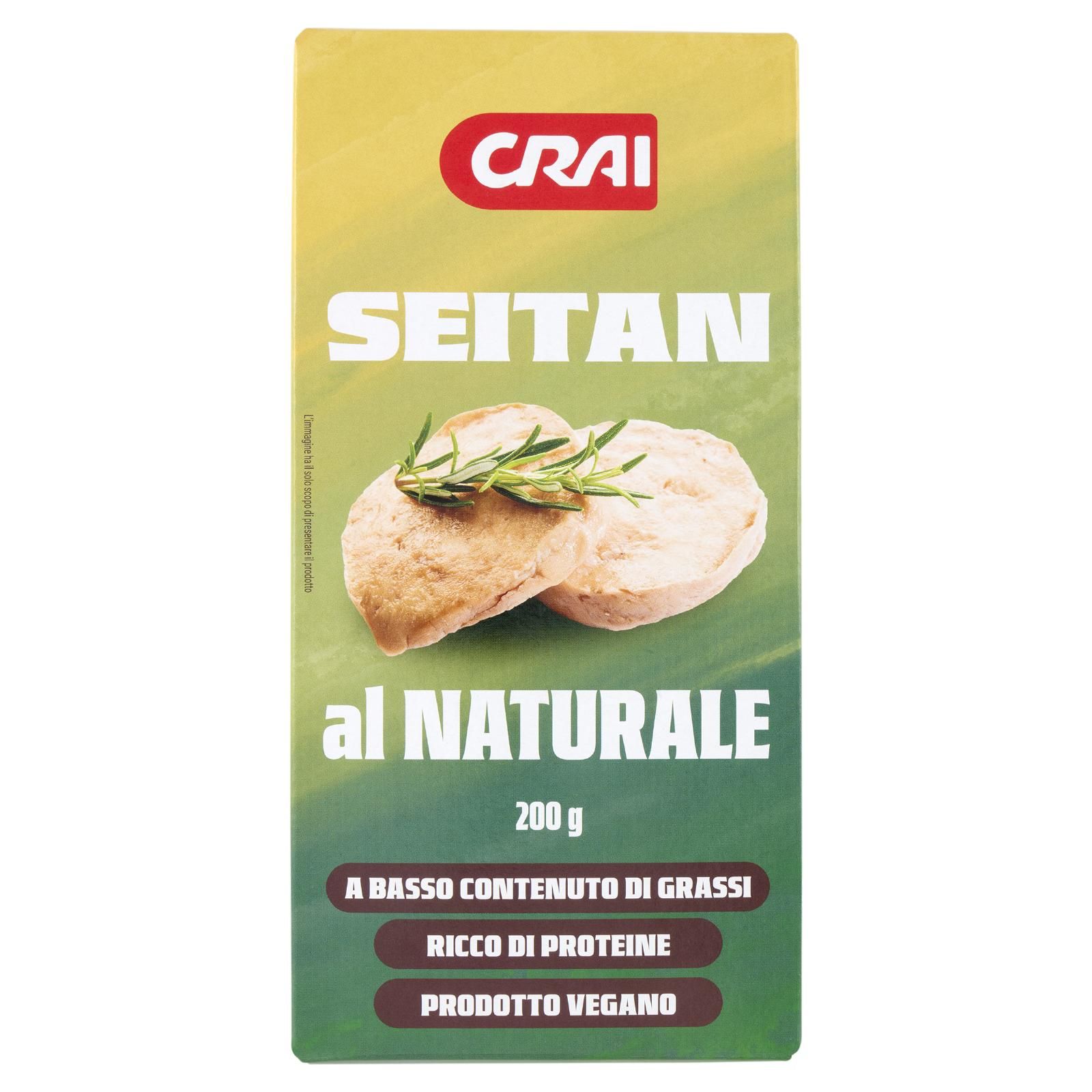 Crai Seitan al Naturale 200 g