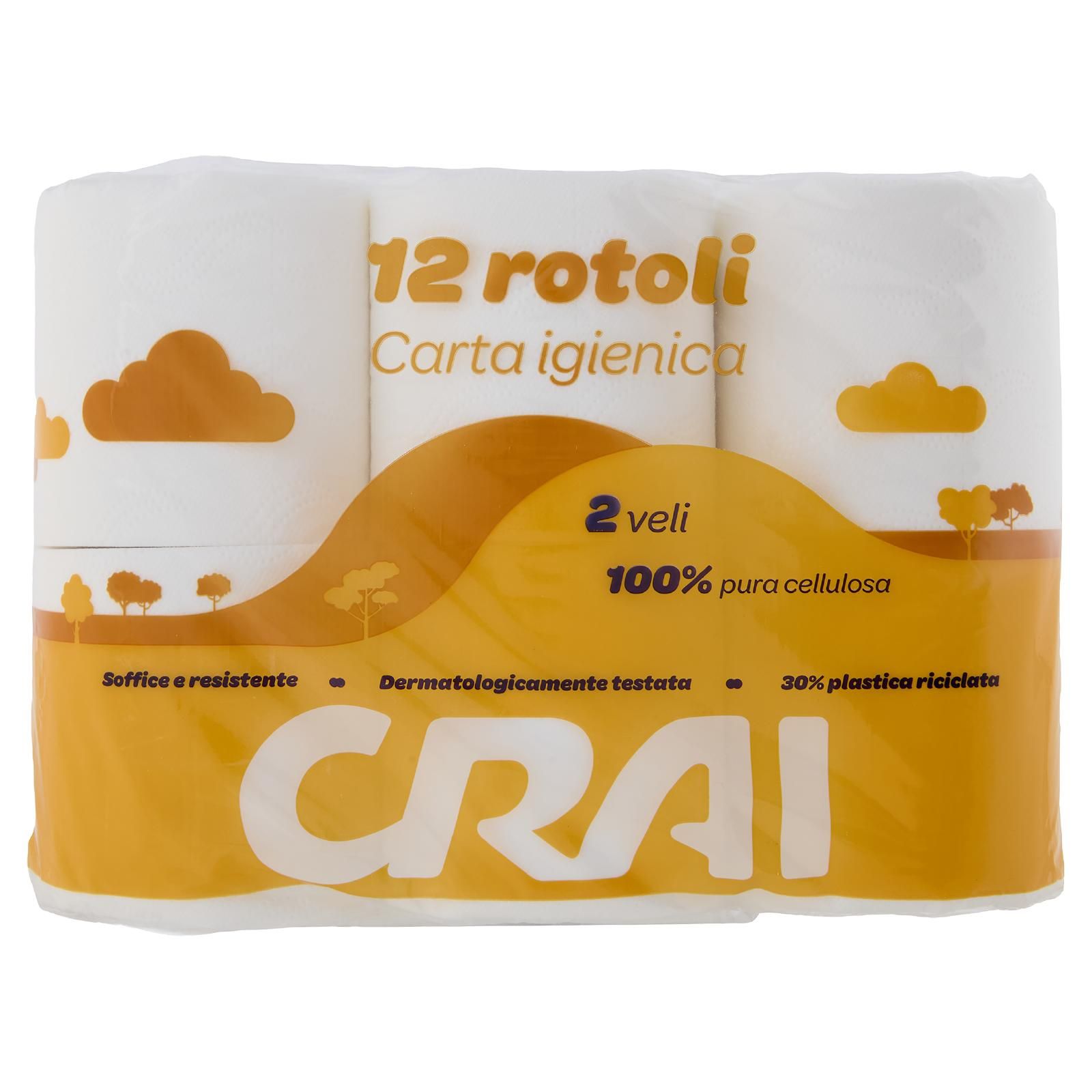 Crai Carta igienica 2 veli 12 pz