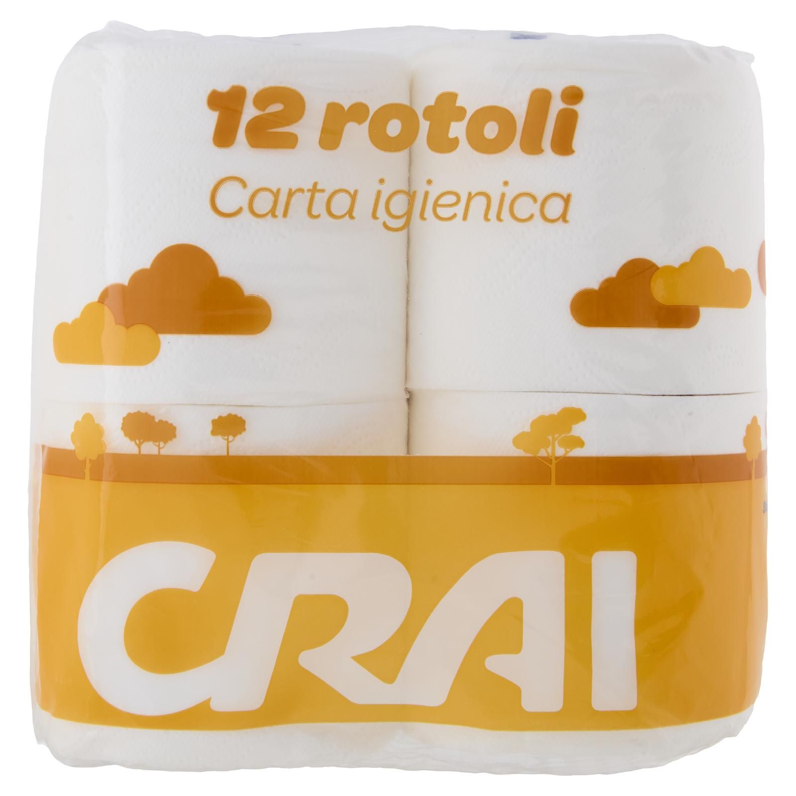 Crai Carta igienica 2 veli 12 pz