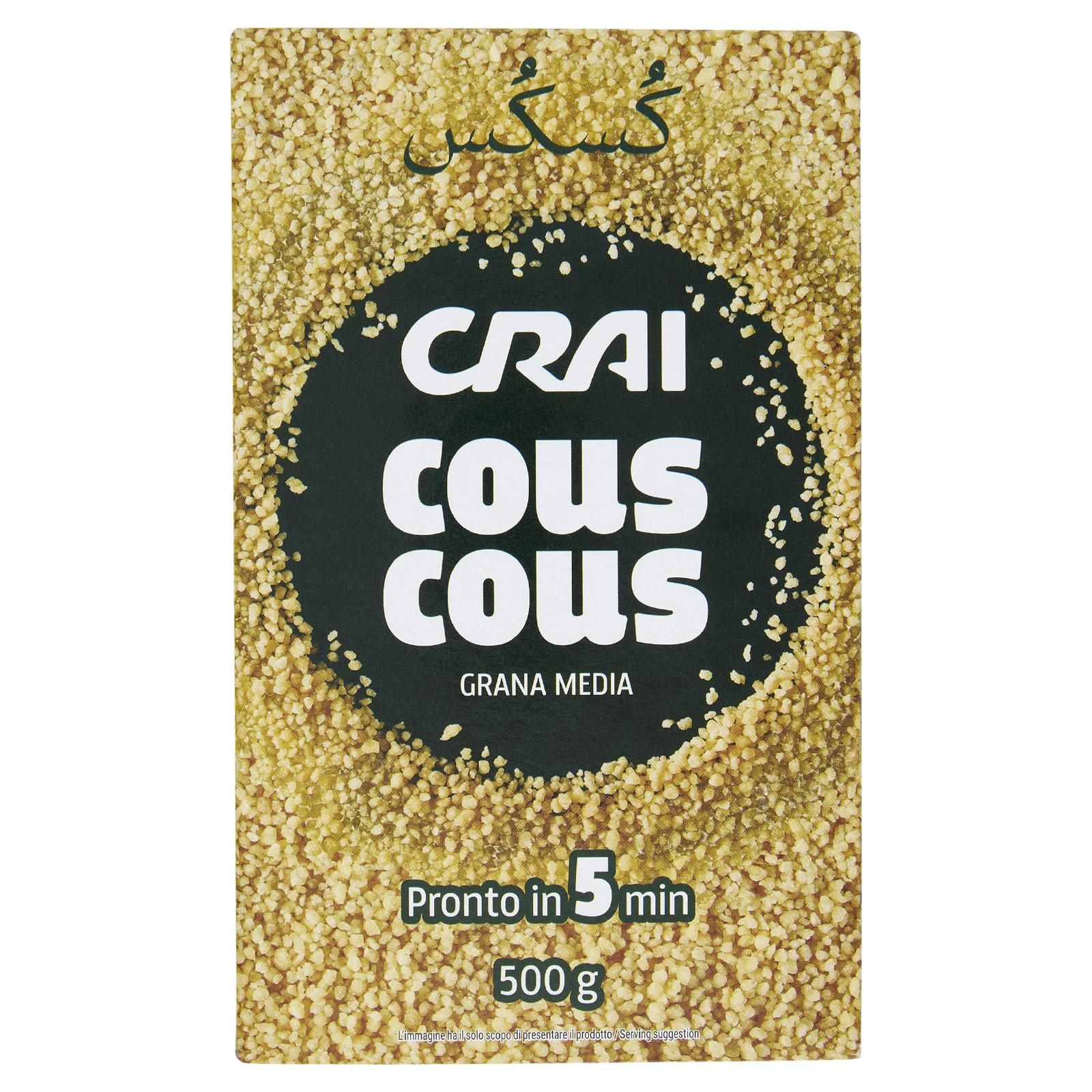 Crai Cous cous Grana Media 500 g