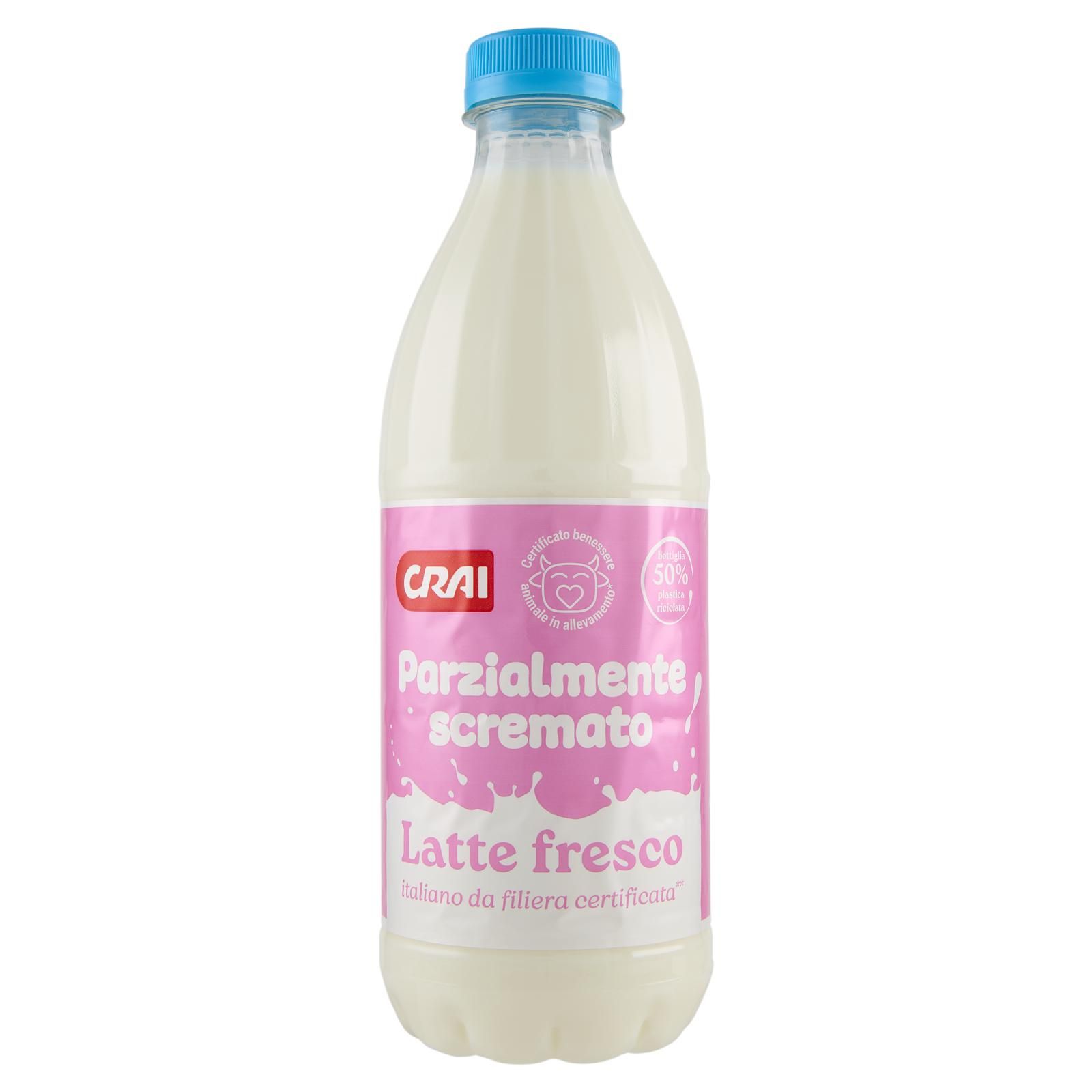 Crai Parzialmente scremato Latte fresco 1 L
