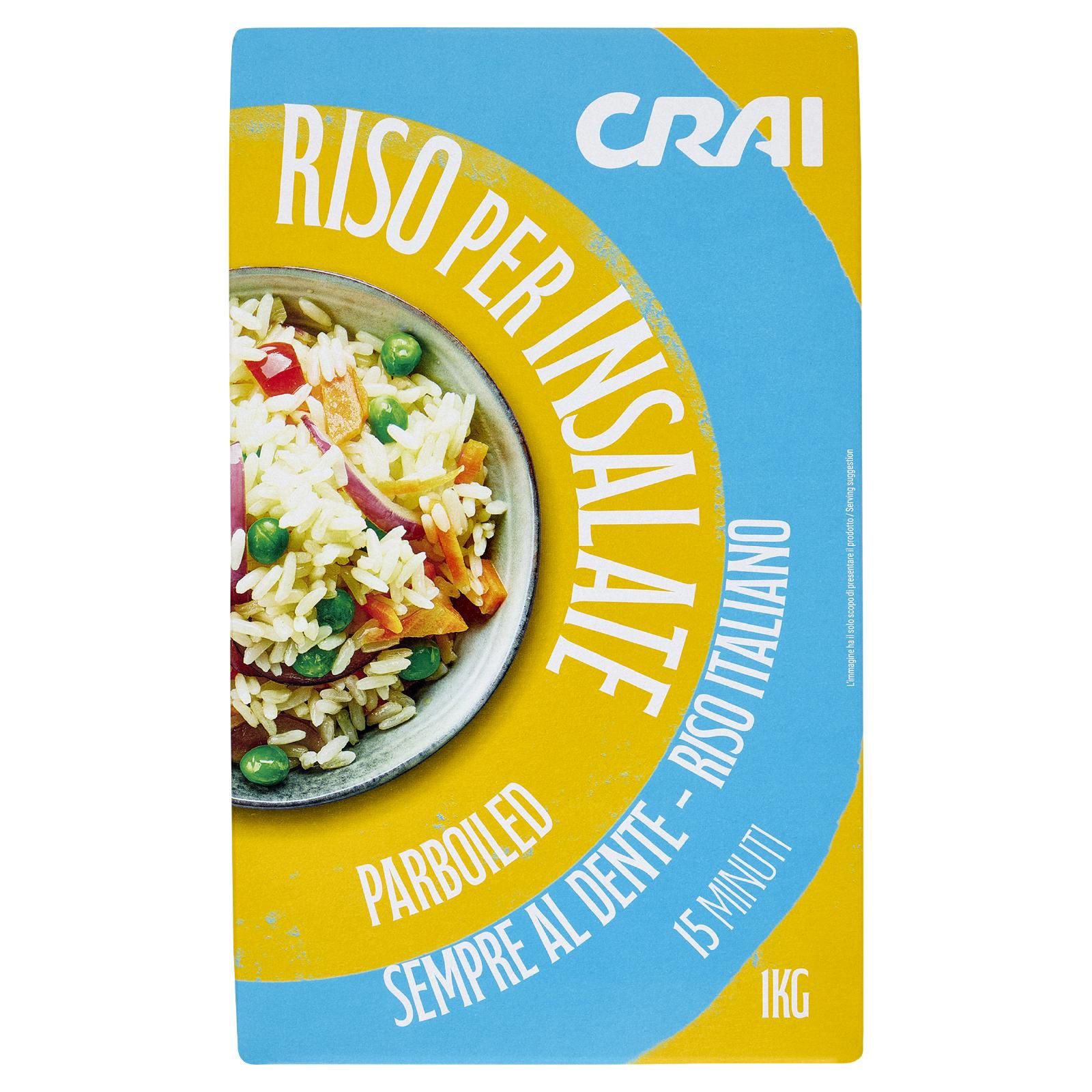 Crai Riso Per Insalate Parboiled 1 kg
