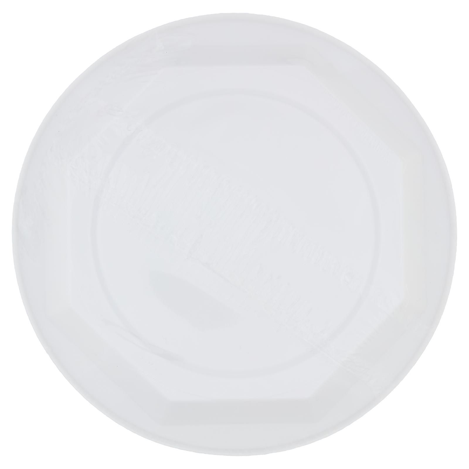 Crai Piatti Piani in plastica riutilizzabili 25 pz