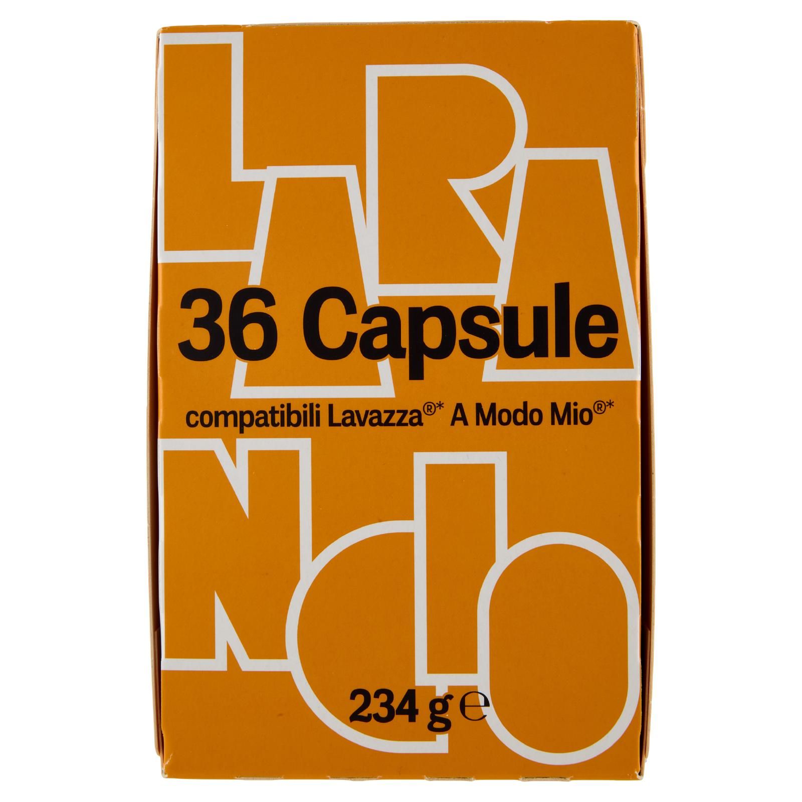 Larancio 36 Capsule compatibili Lavazza* a Modo Mio* 234 g