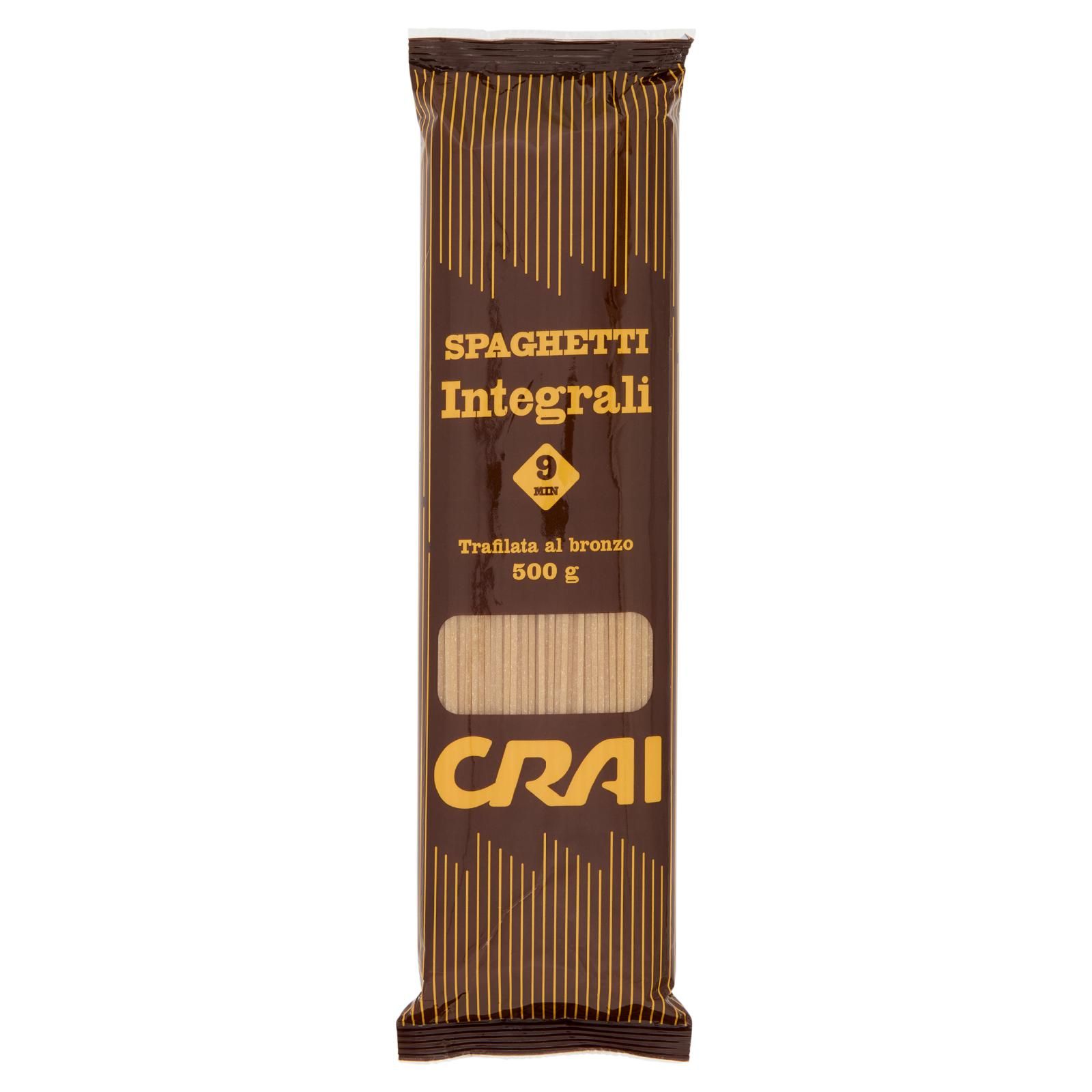 Crai Spaghetti Integrali Trafilata al bronzo 500 g