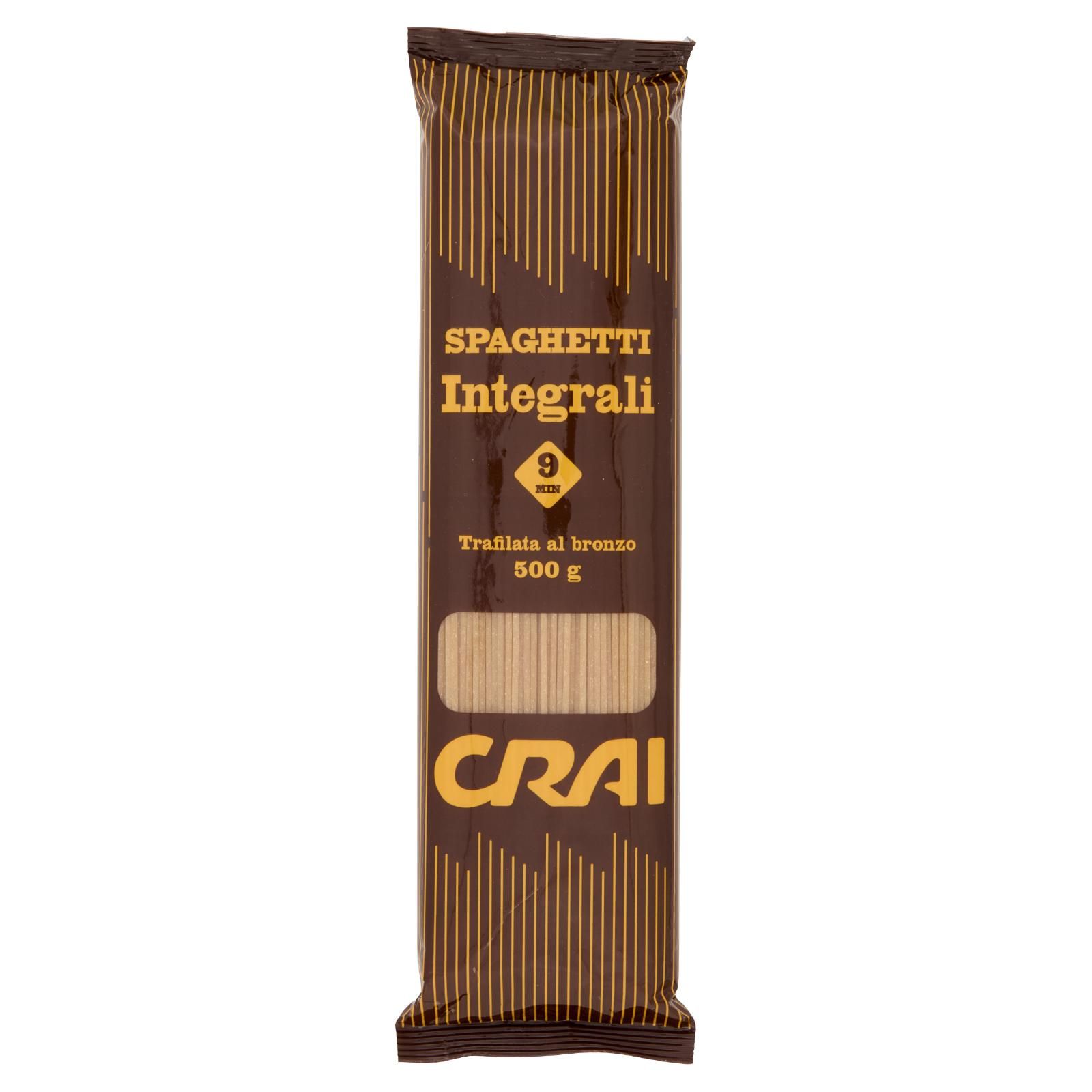 Crai Spaghetti Integrali Trafilata al bronzo 500 g