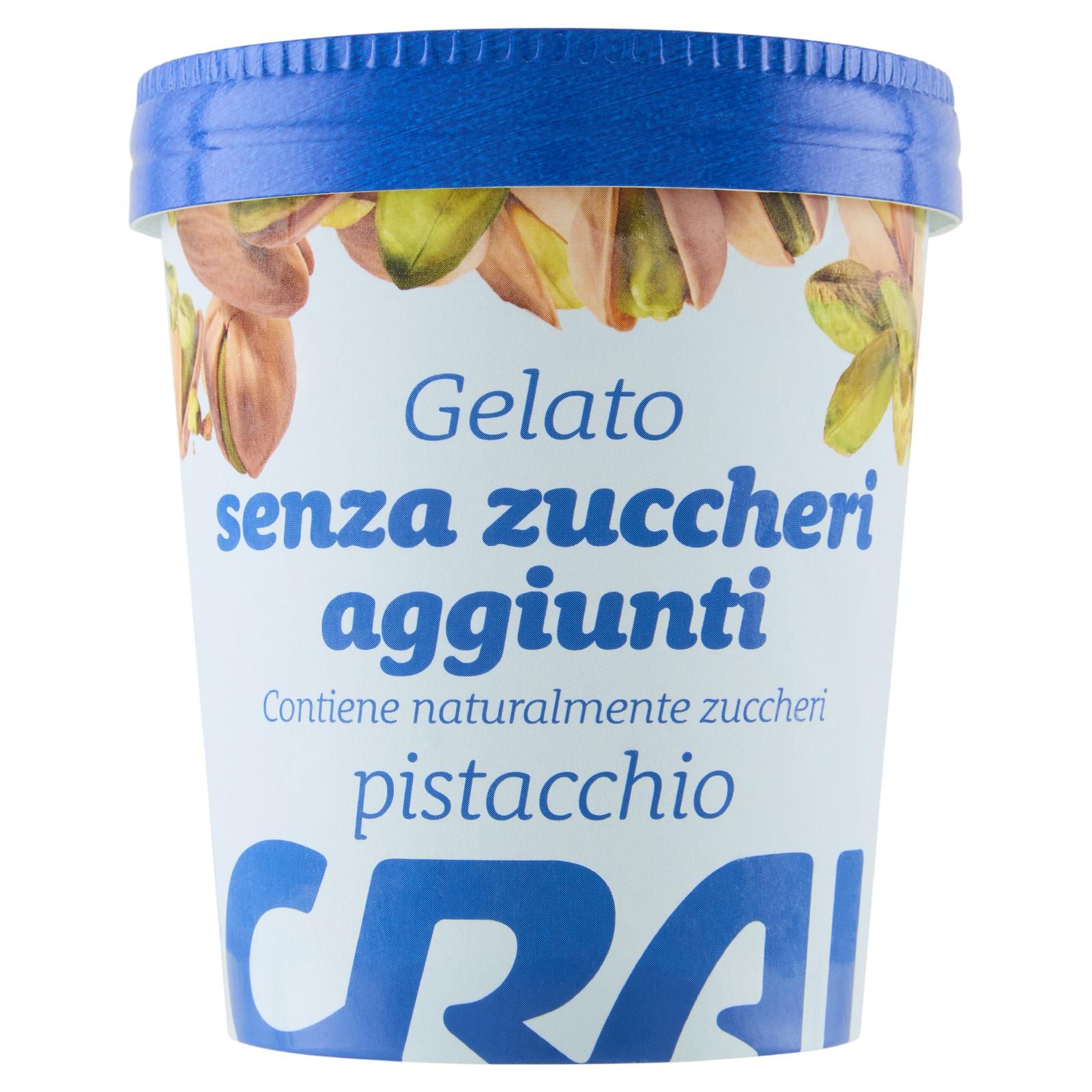 Crai Gelato senza zuccheri aggiunti pistacchio 250 g