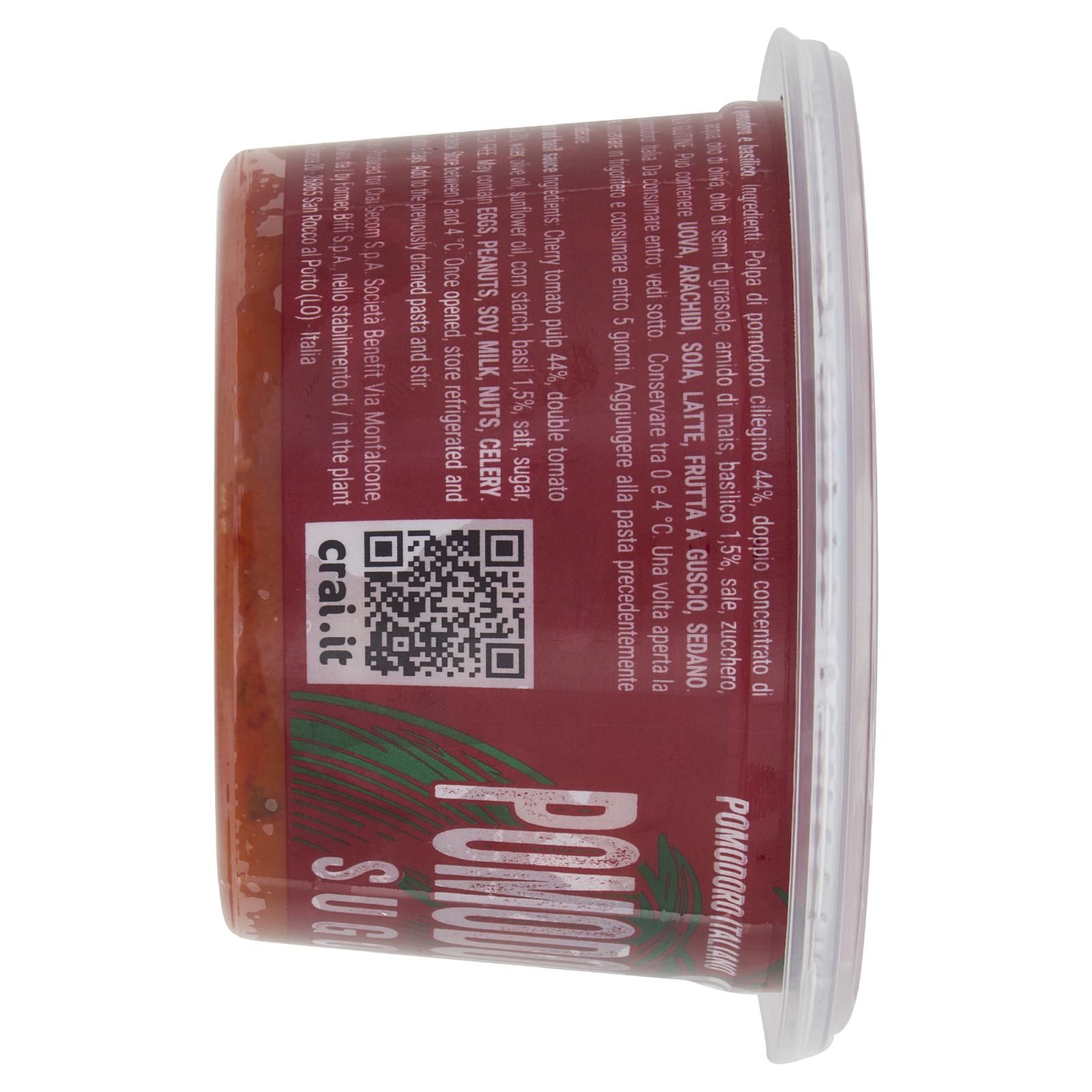 Crai Pomodoro e Basilico Sugo Fresco 200 g