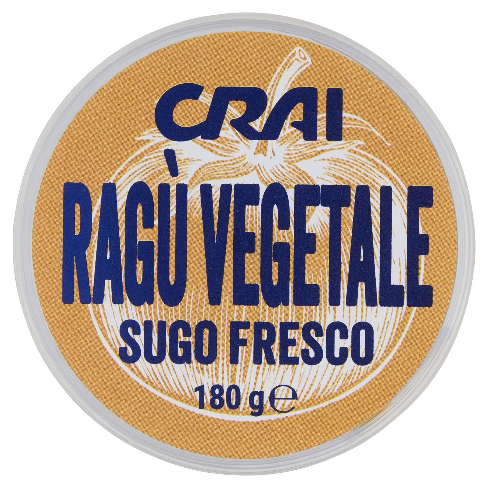 SUGO VEGETALE  RAGU' CRAI 180g