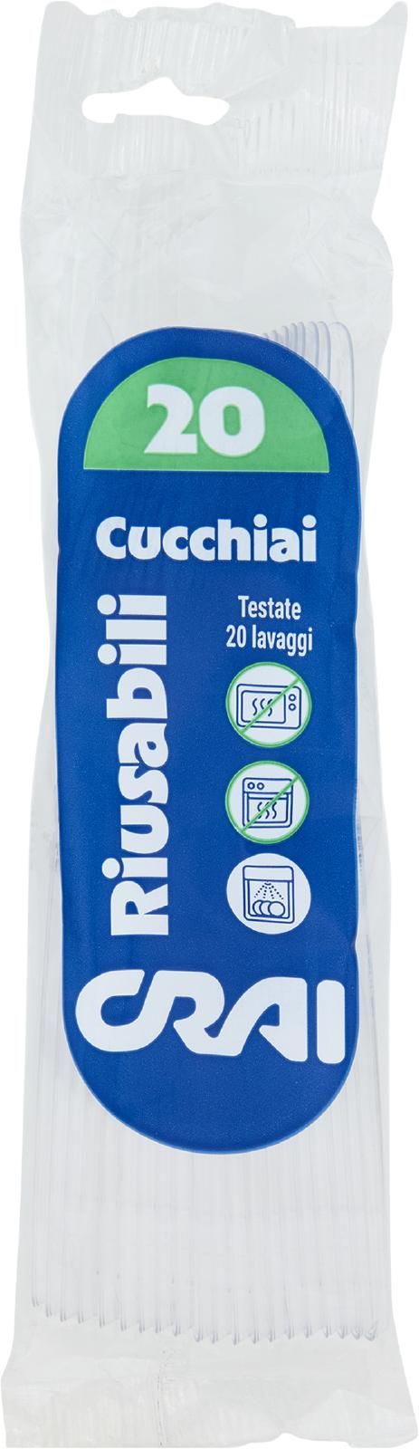 Crai Cucchiai Riusabili 20 pz
