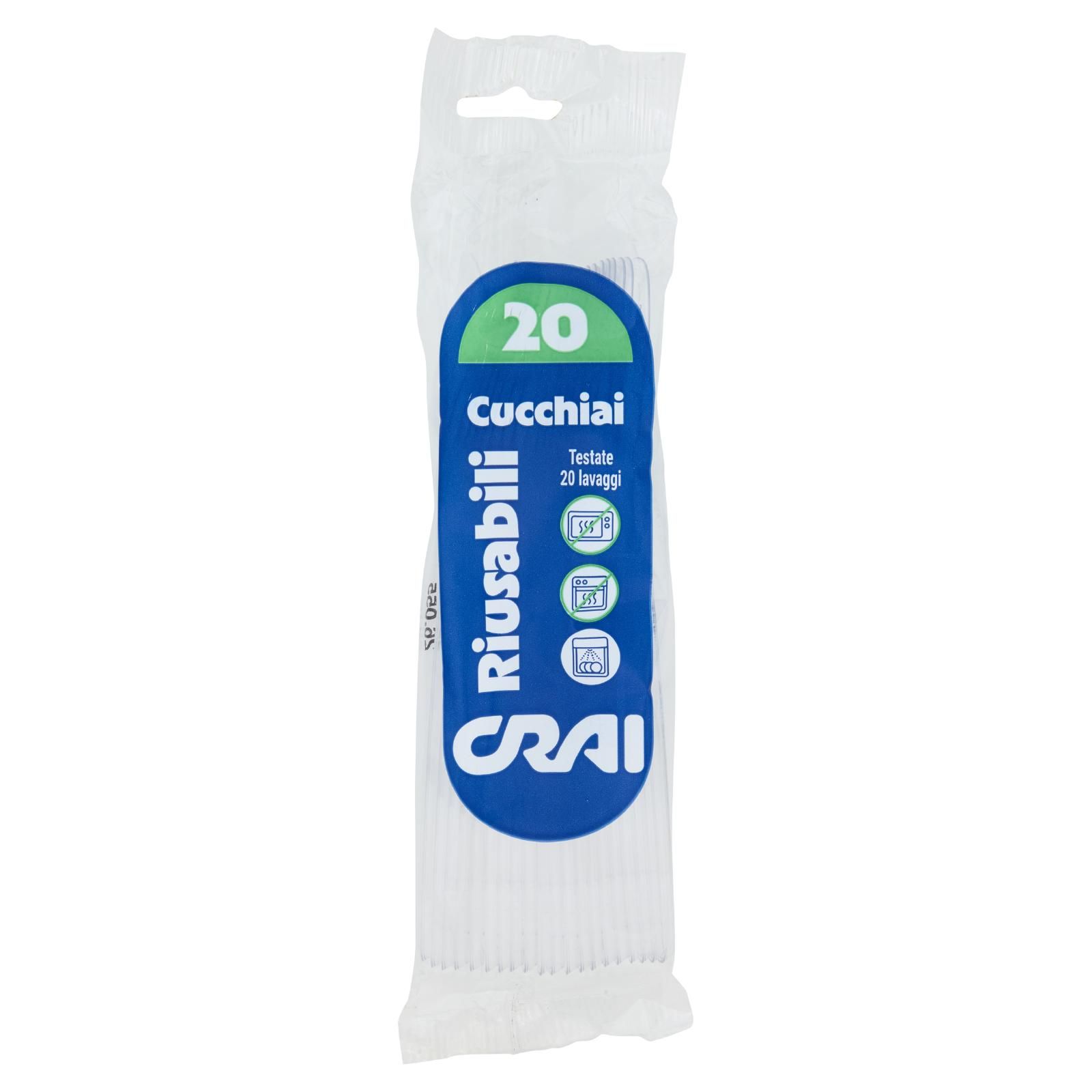 Crai Cucchiai Riusabili 20 pz