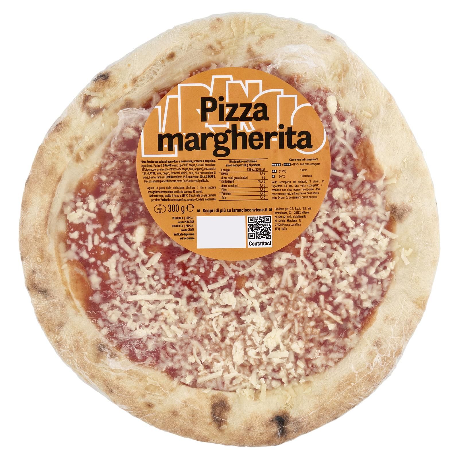 Larancio Pizza Margherita Surgelata 300 g