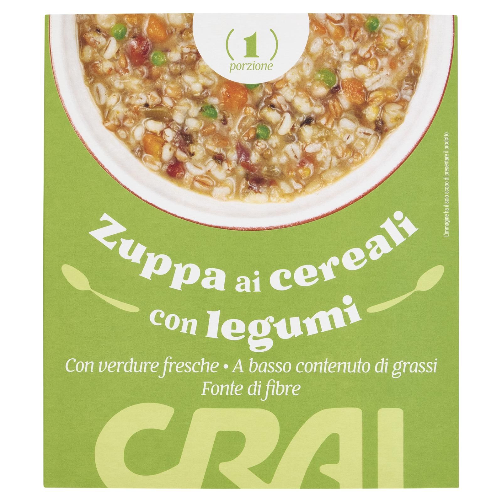 Crai Zuppa ai cereali con legumi 350 g