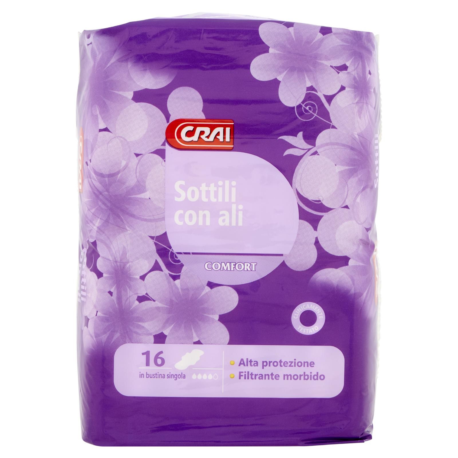 Crai Sottili con ali 16 pz
