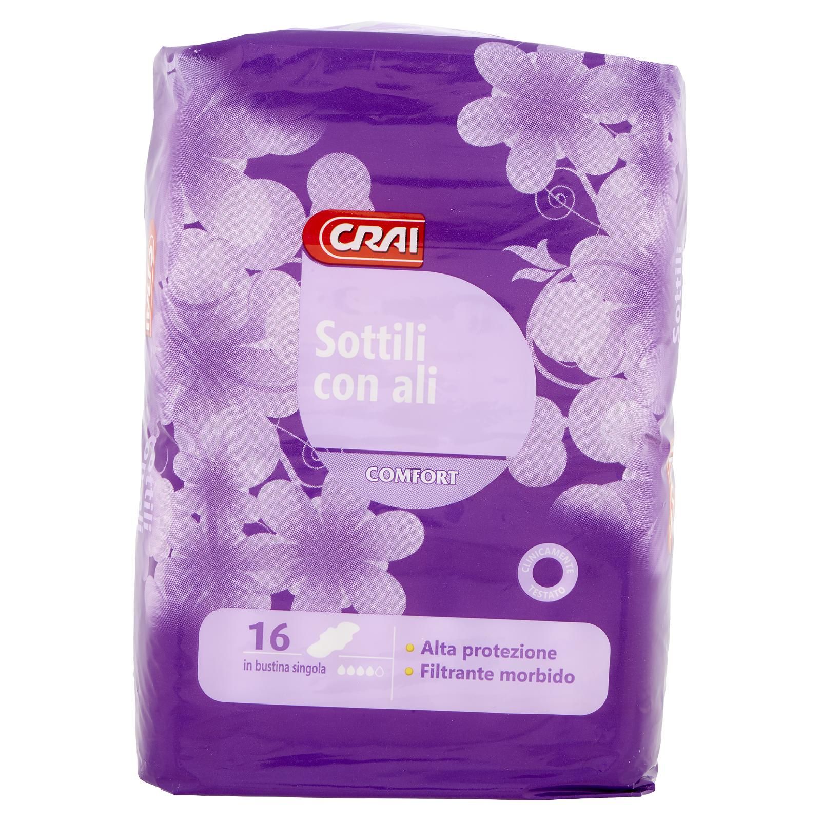 Crai Sottili con ali 16 pz