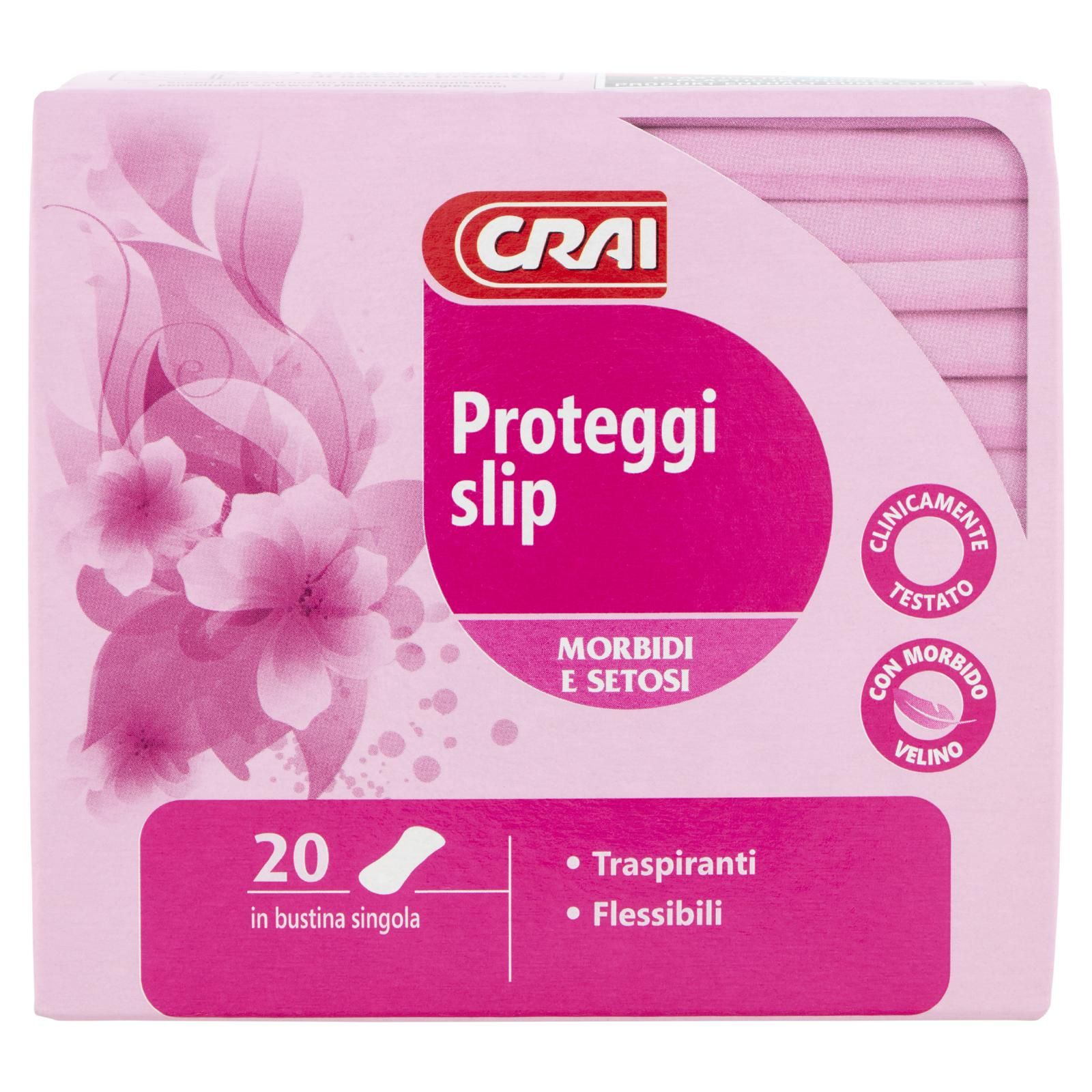 Crai Proteggi slip 20 pz