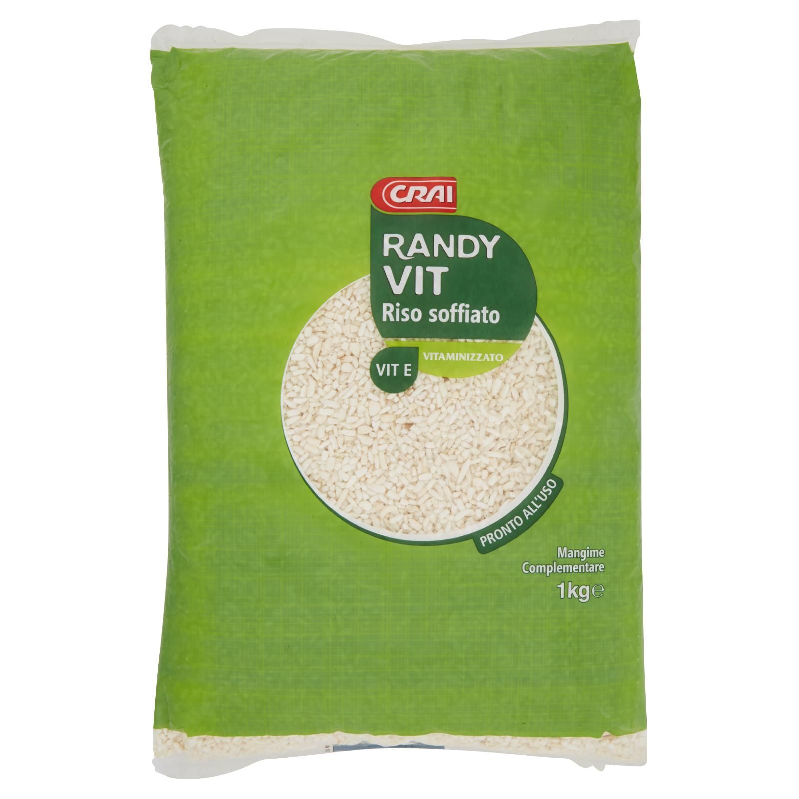 Crai Randy Vit Riso soffiato Vitaminizzato 1 kg