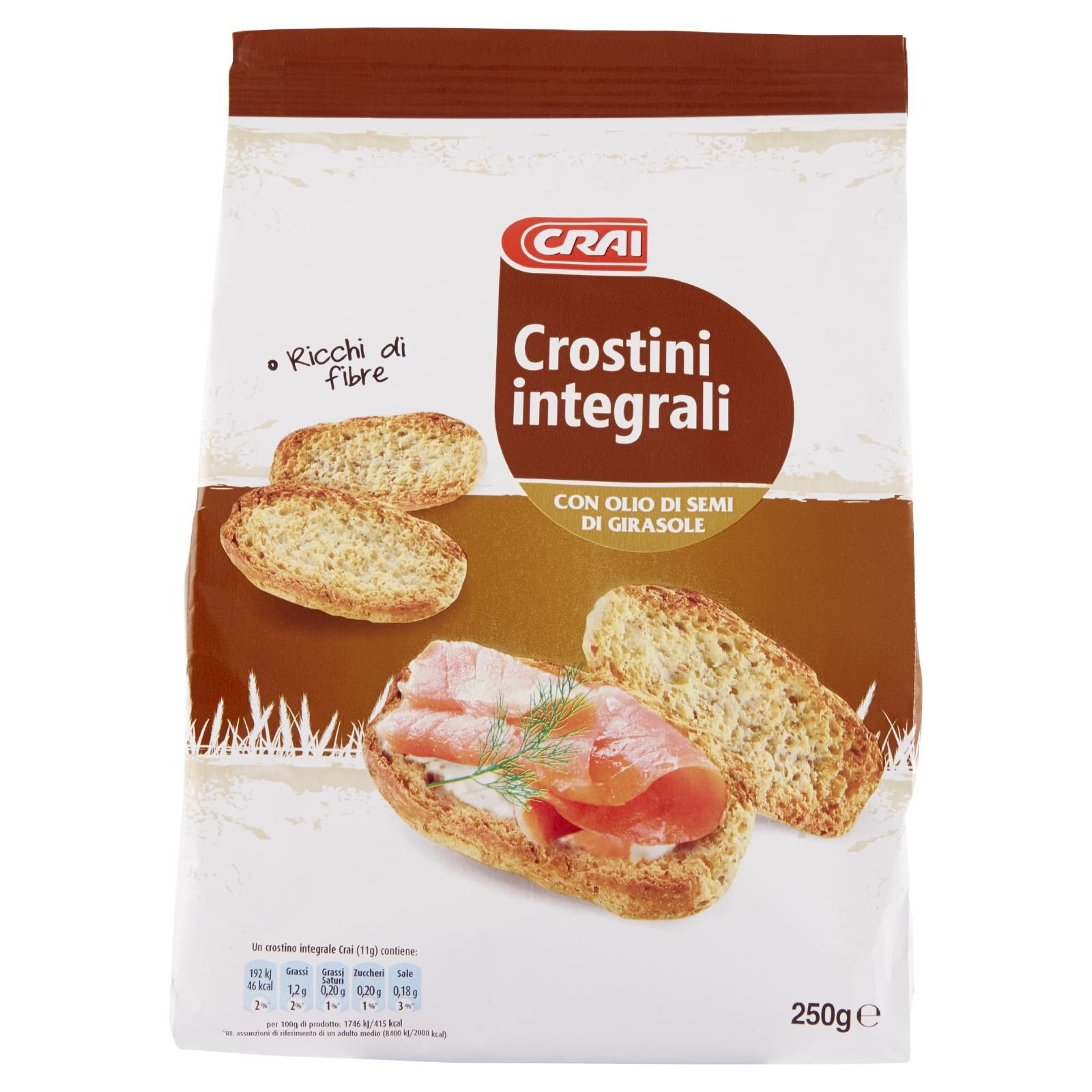 Crai Crostini integrali 250 g