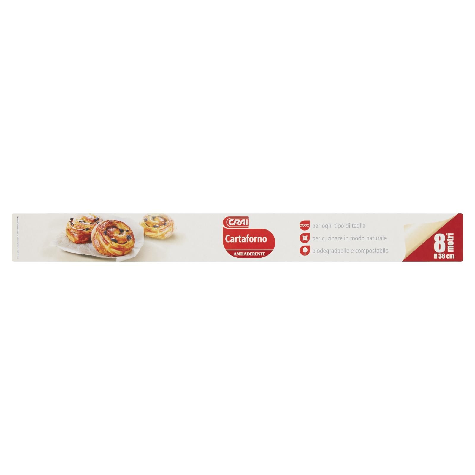 Crai Cartaforno Antiaderente H 36 cm 8 metri