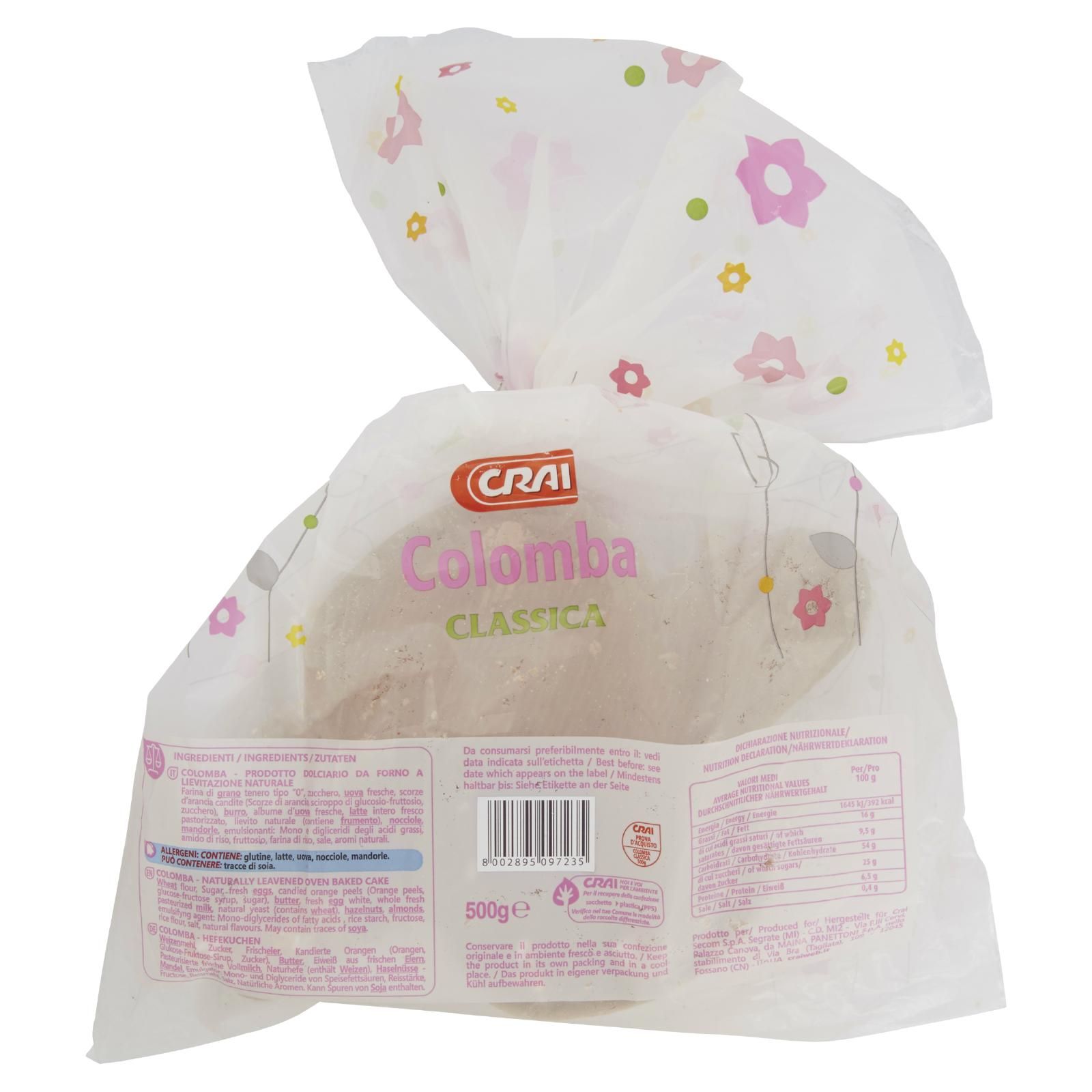 Crai Colomba Classica 500 g