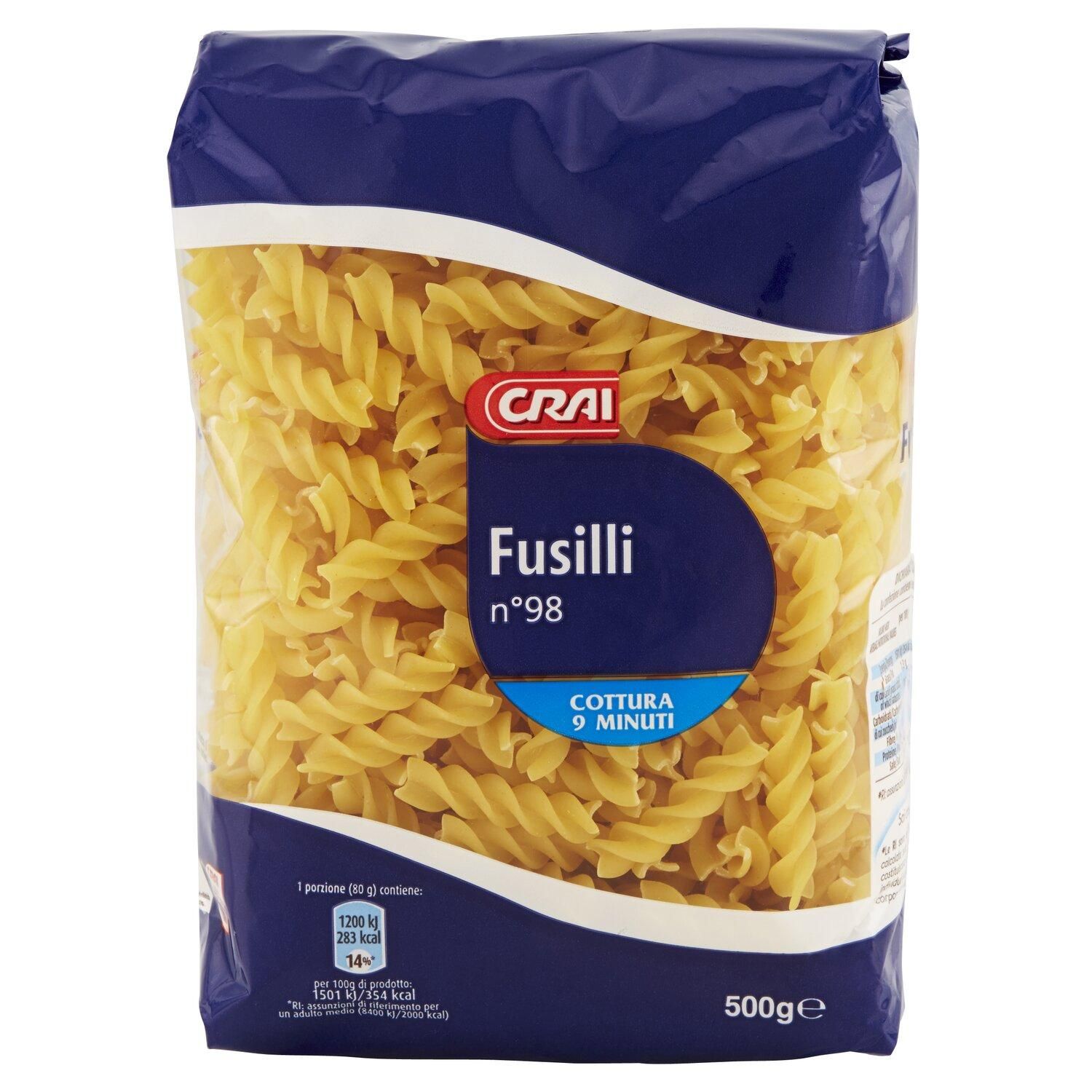 PASTA CRAI MEZZE PENNE N°412 GRAMMI 500