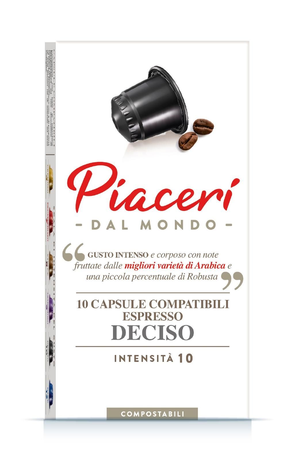 capsule  piaceri italiani deciso 10pezzi