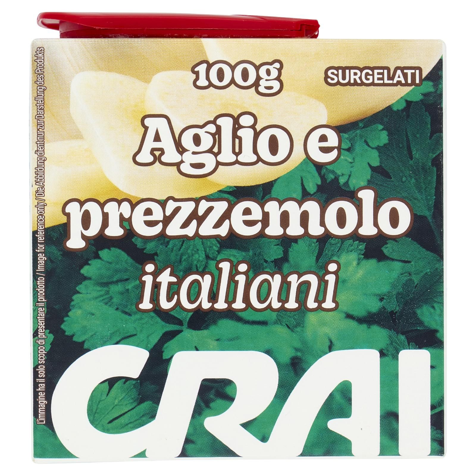 Crai Aglio e prezzemolo italiani Surgelati 100 g
