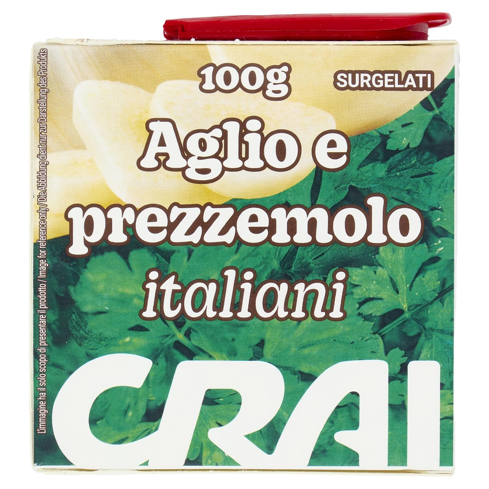 Crai Aglio e prezzemolo italiani Surgelati 100 g