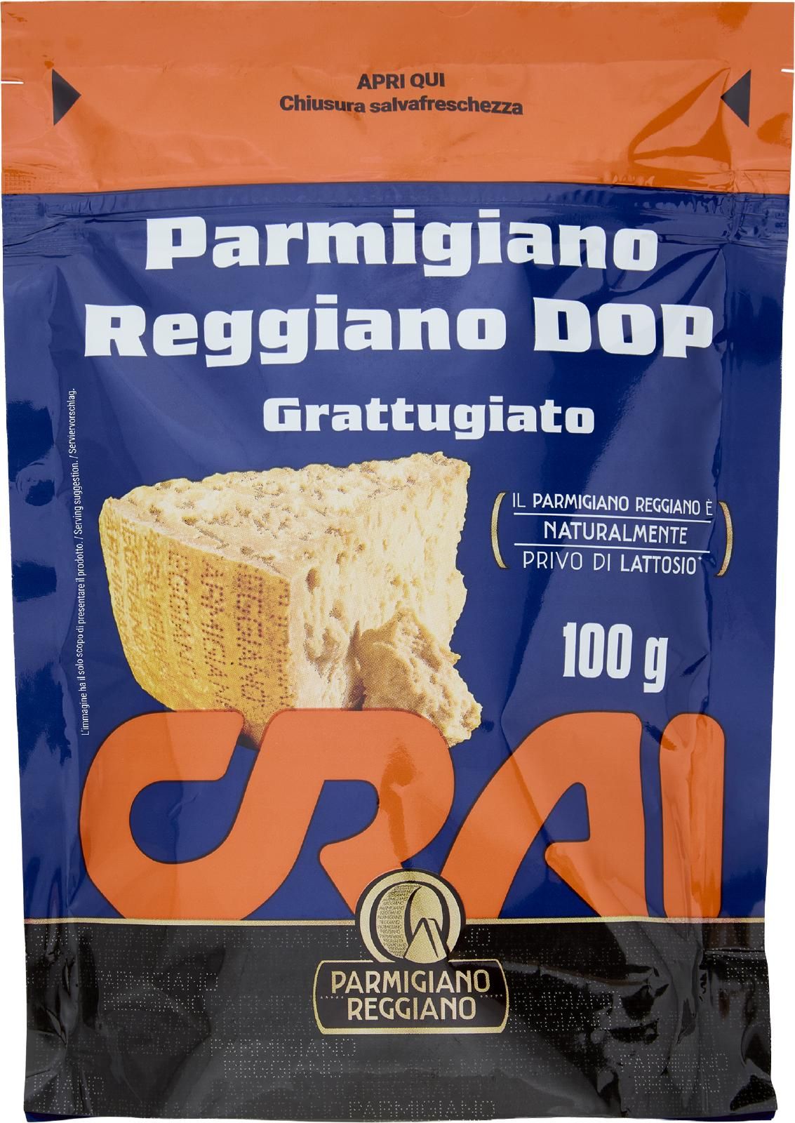 Crai Parmigiano Reggiano DOP Grattugiato 100 g