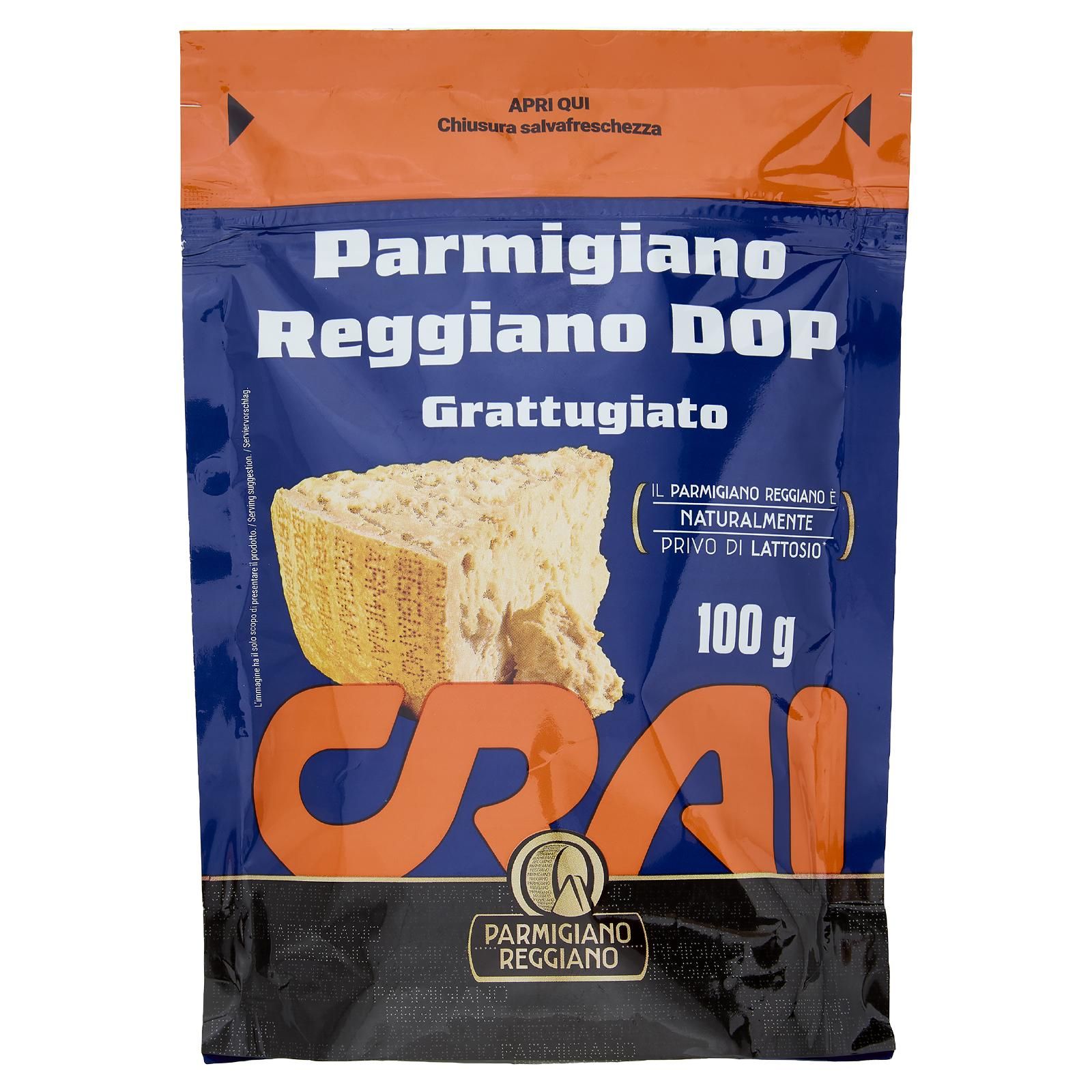 Crai Parmigiano Reggiano DOP Grattugiato 100 g