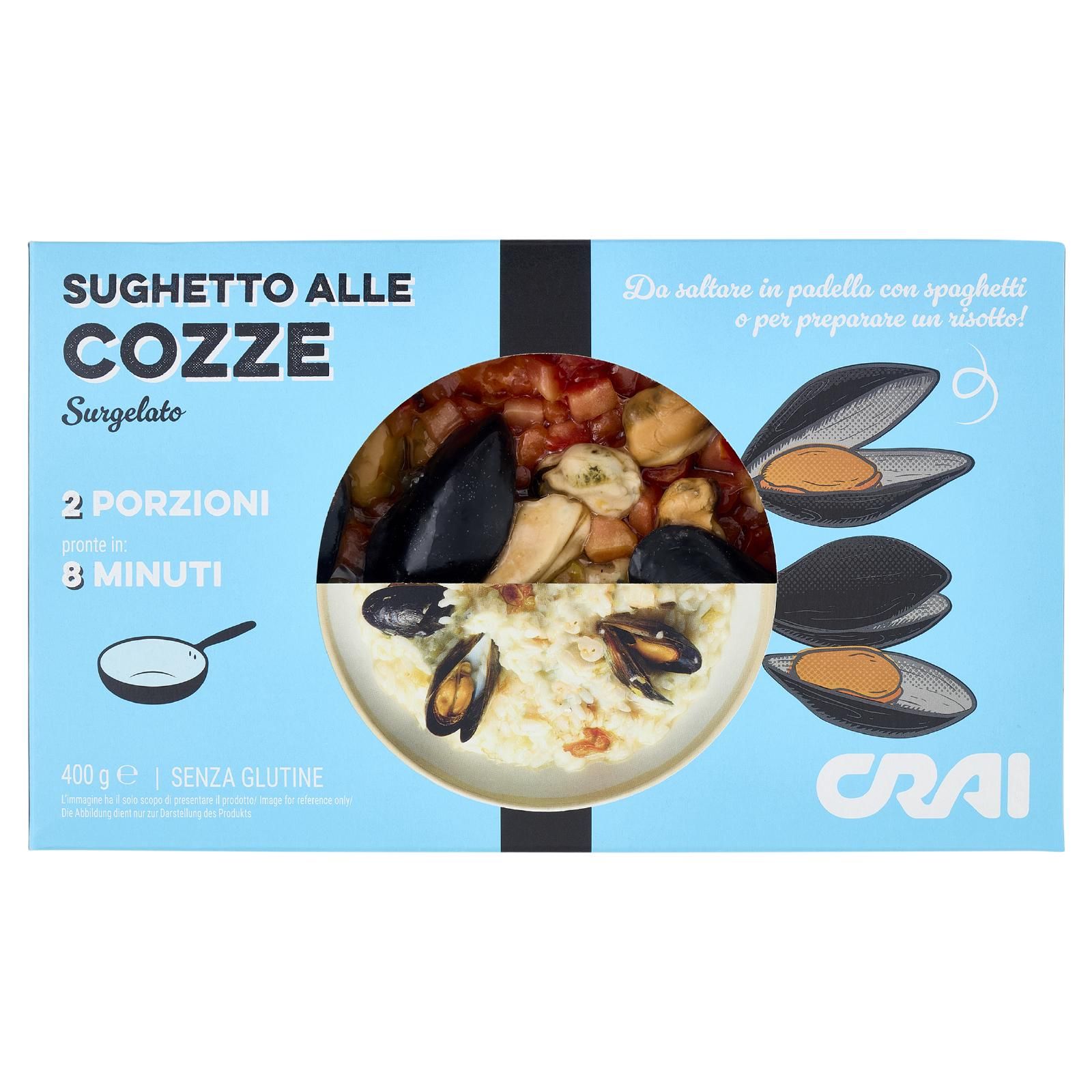 Crai Sughetto Alle Cozze Surgelato 400 g