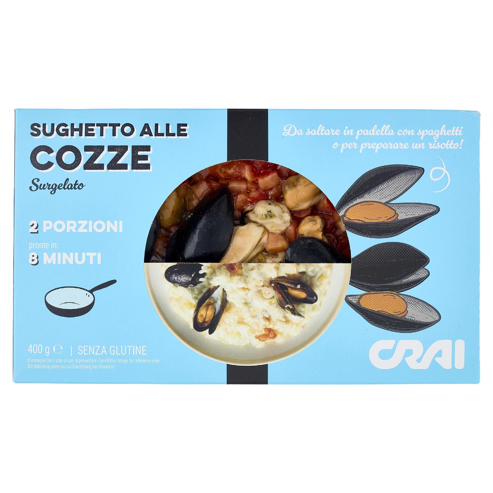 Crai Sughetto Alle Cozze Surgelato 400 g