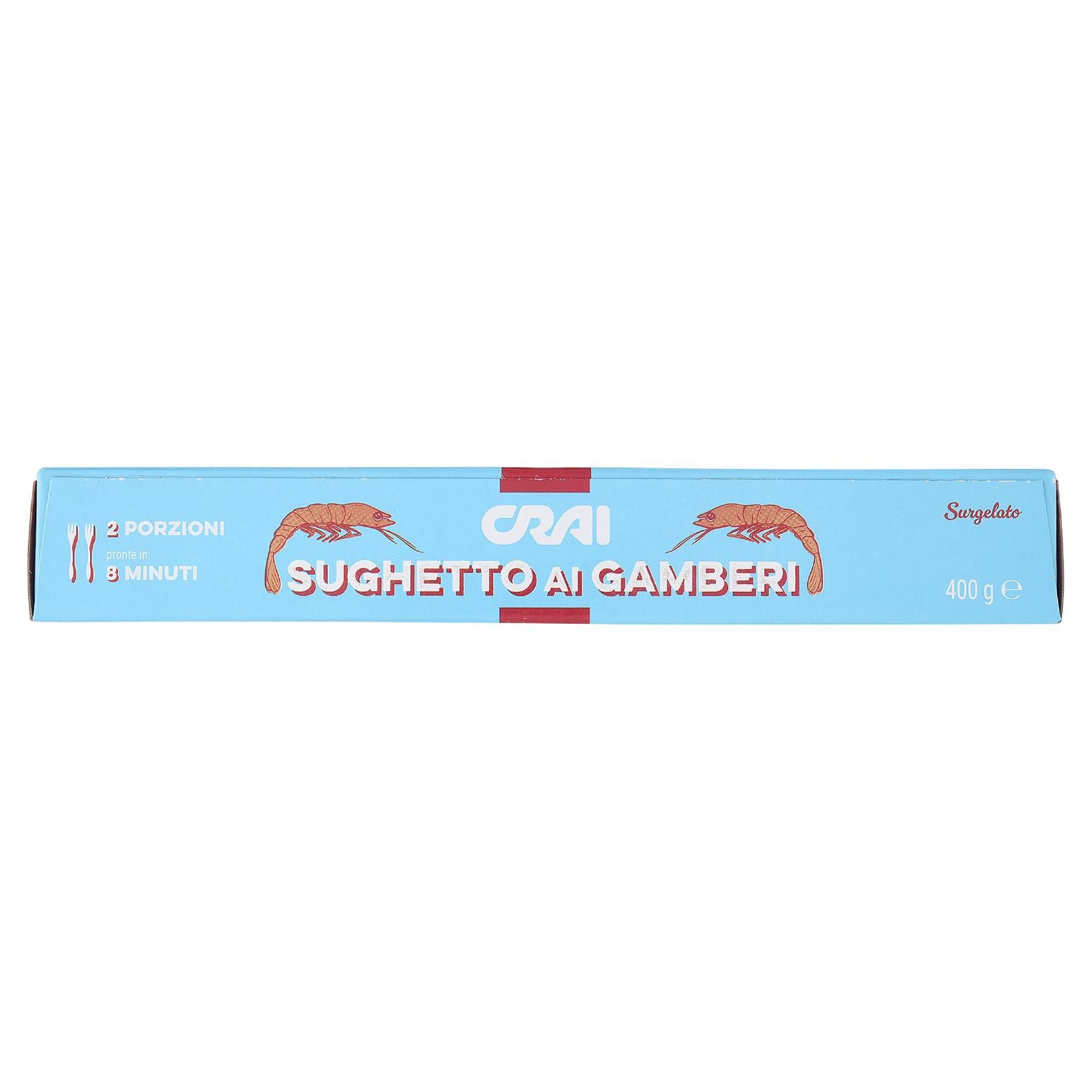 Crai Sughetto Ai Gamberi Surgelato 400 g