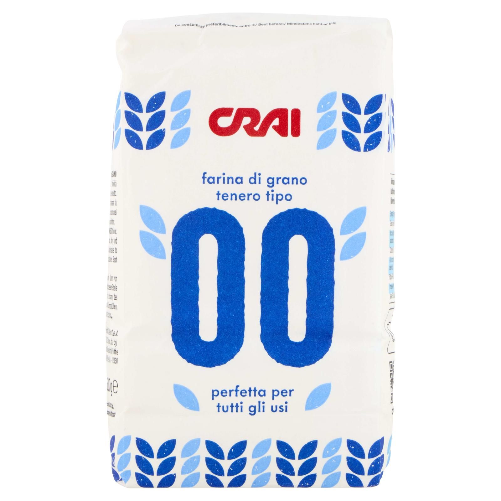 Crai farina di grano tenero tipo 00 500 g