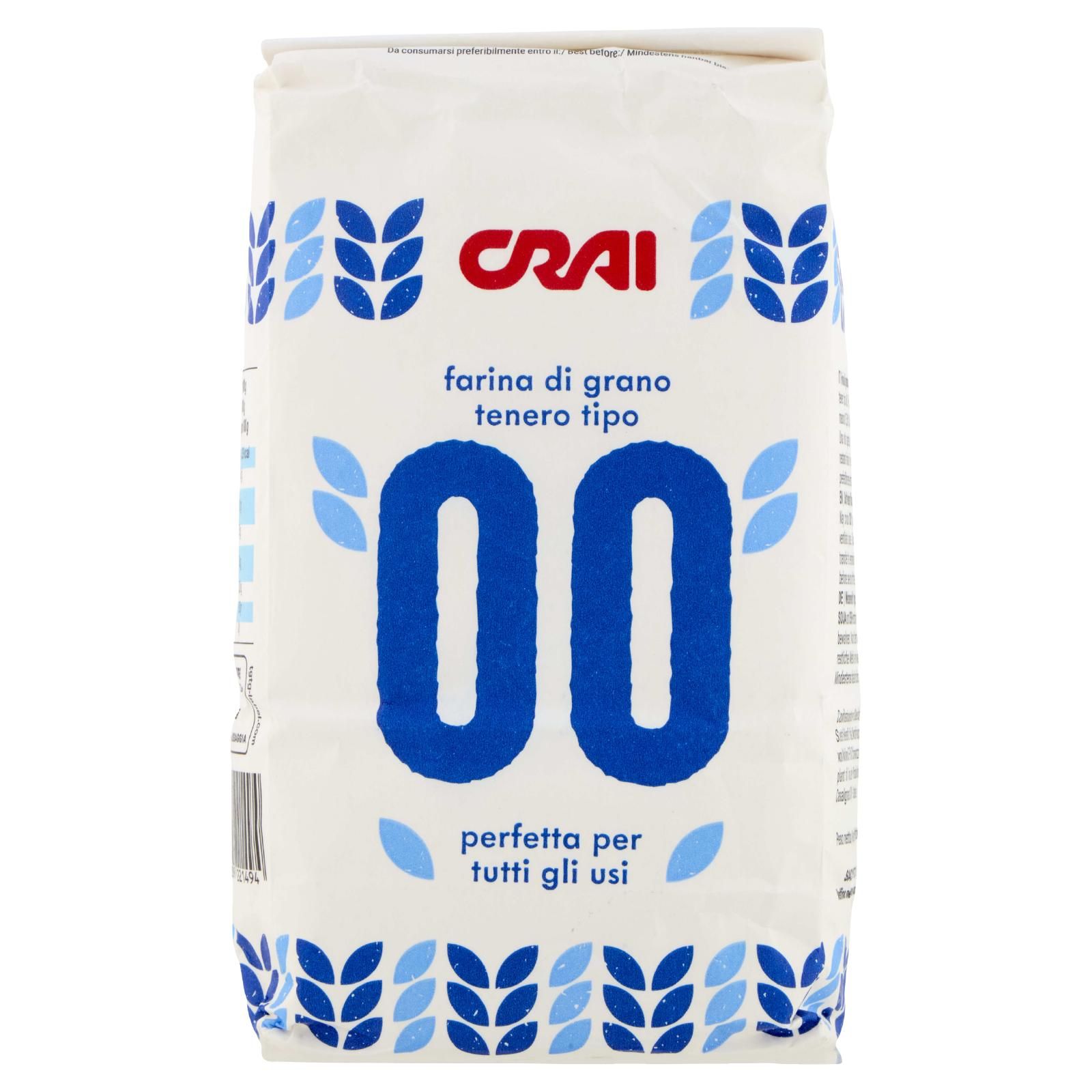 Crai farina di grano tenero tipo 00 500 g
