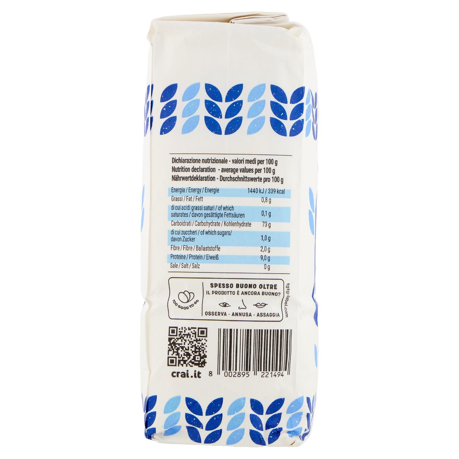 Crai farina di grano tenero tipo 00 500 g