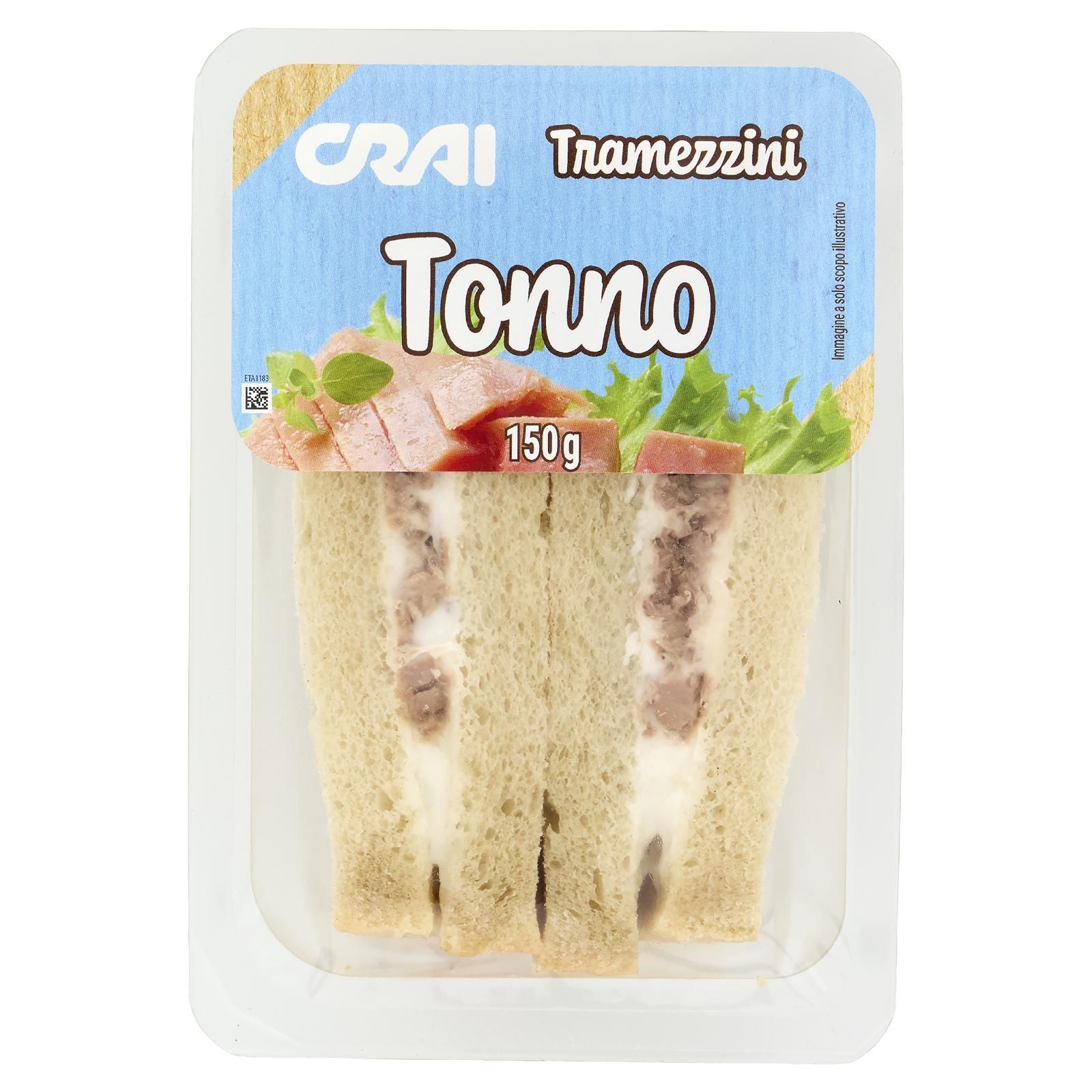 Crai Tramezzini Tonno 150 g