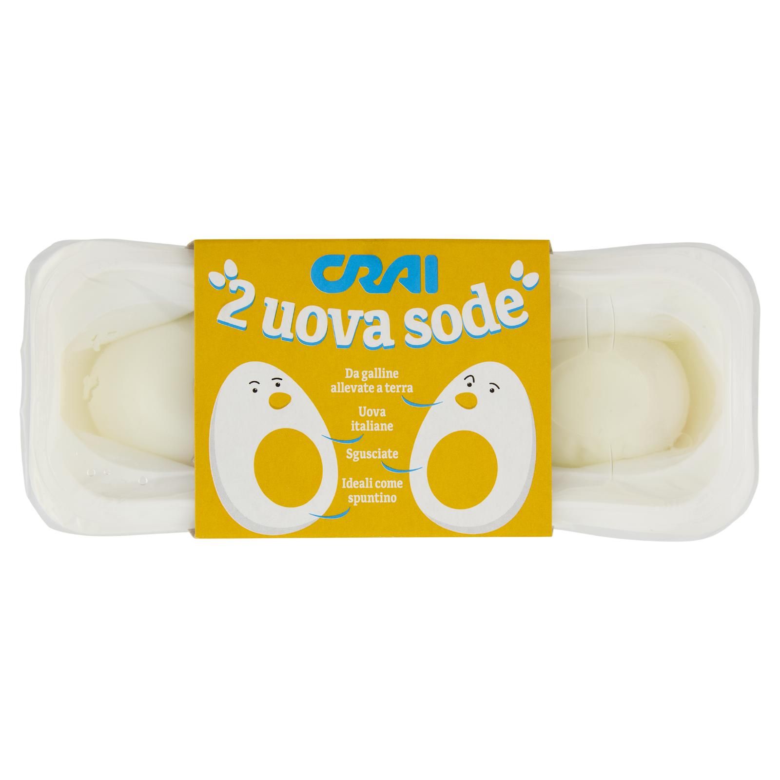 Crai 2 Uova Sode 80 g