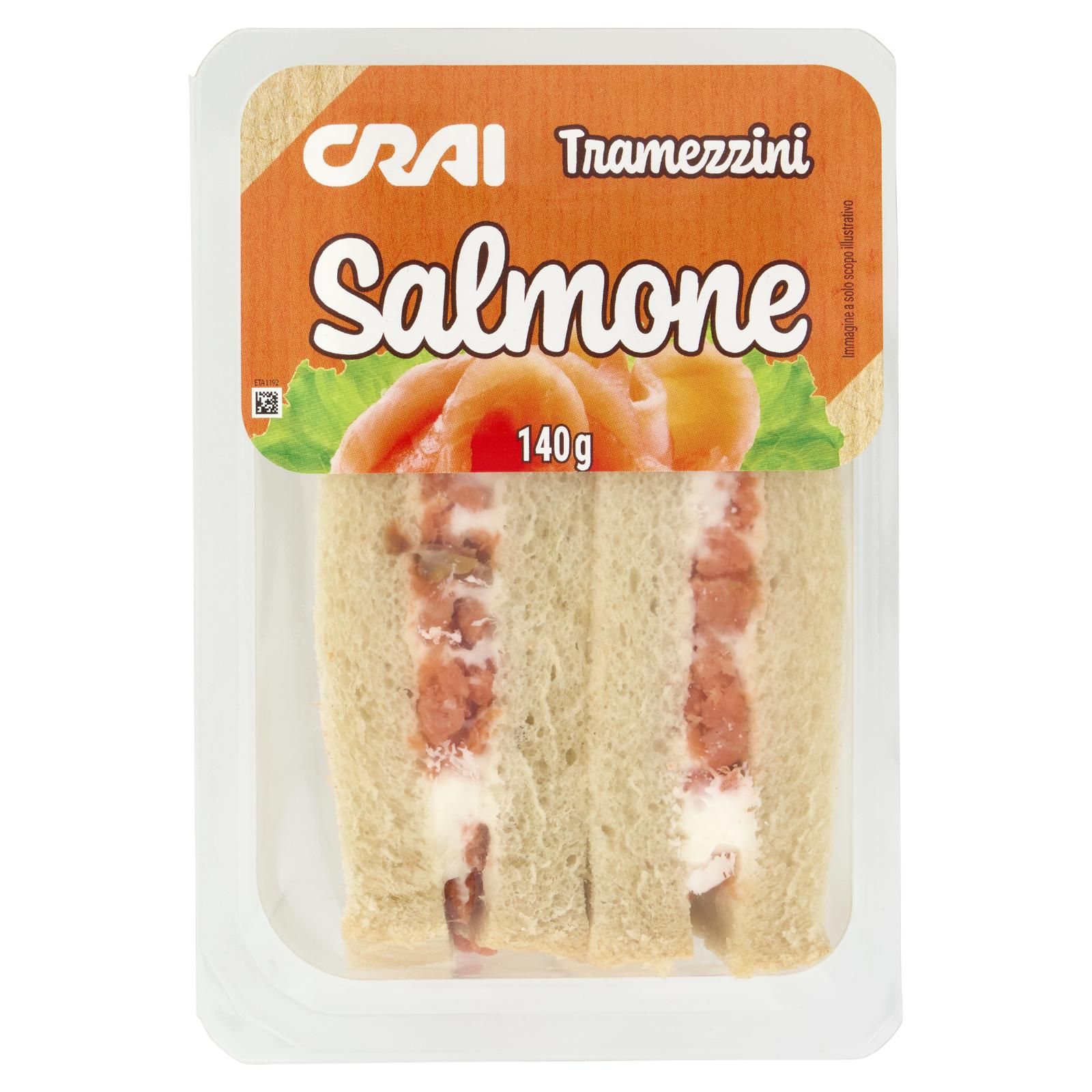Crai Tramezzini Salmone 140 g