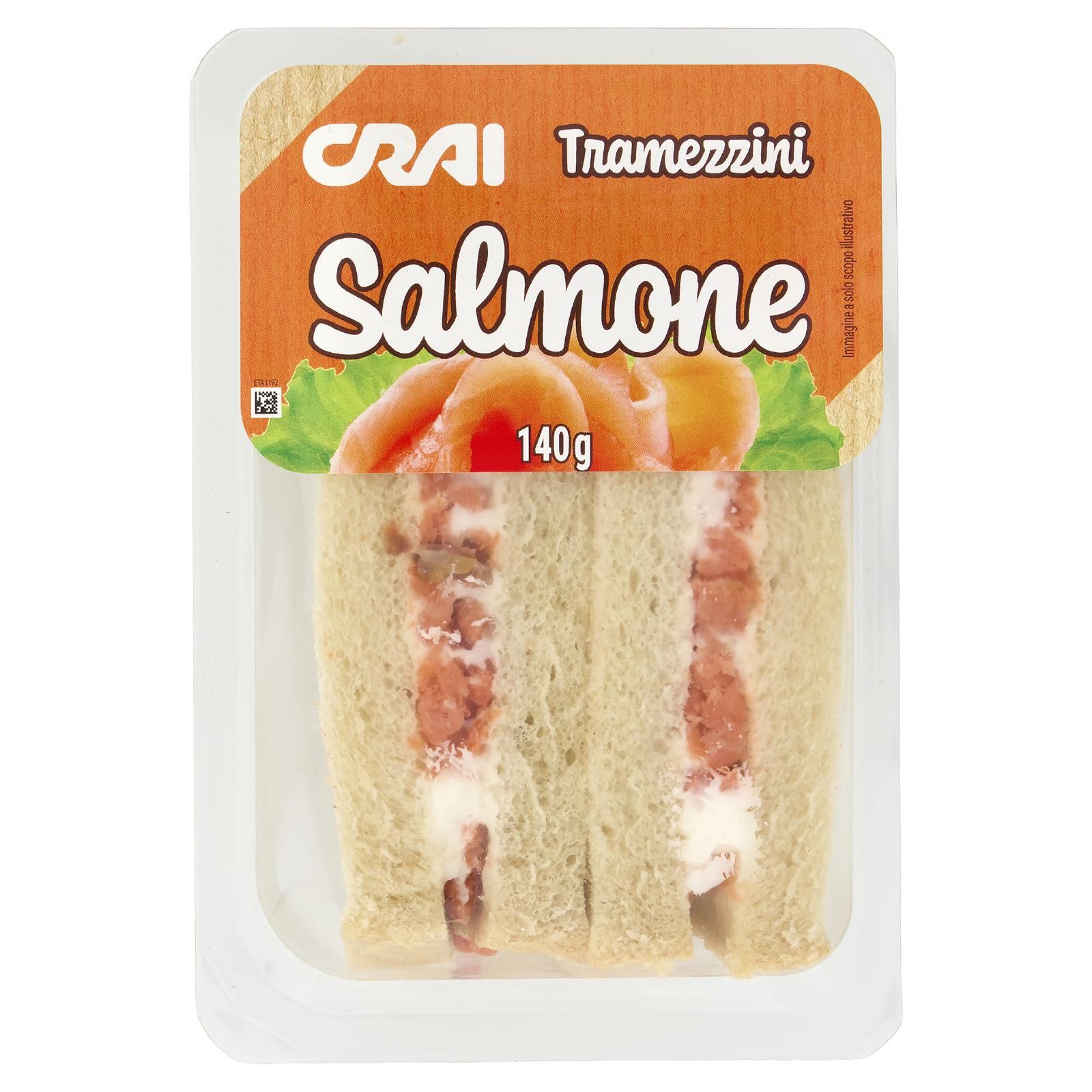 Crai Tramezzini Salmone 140 g