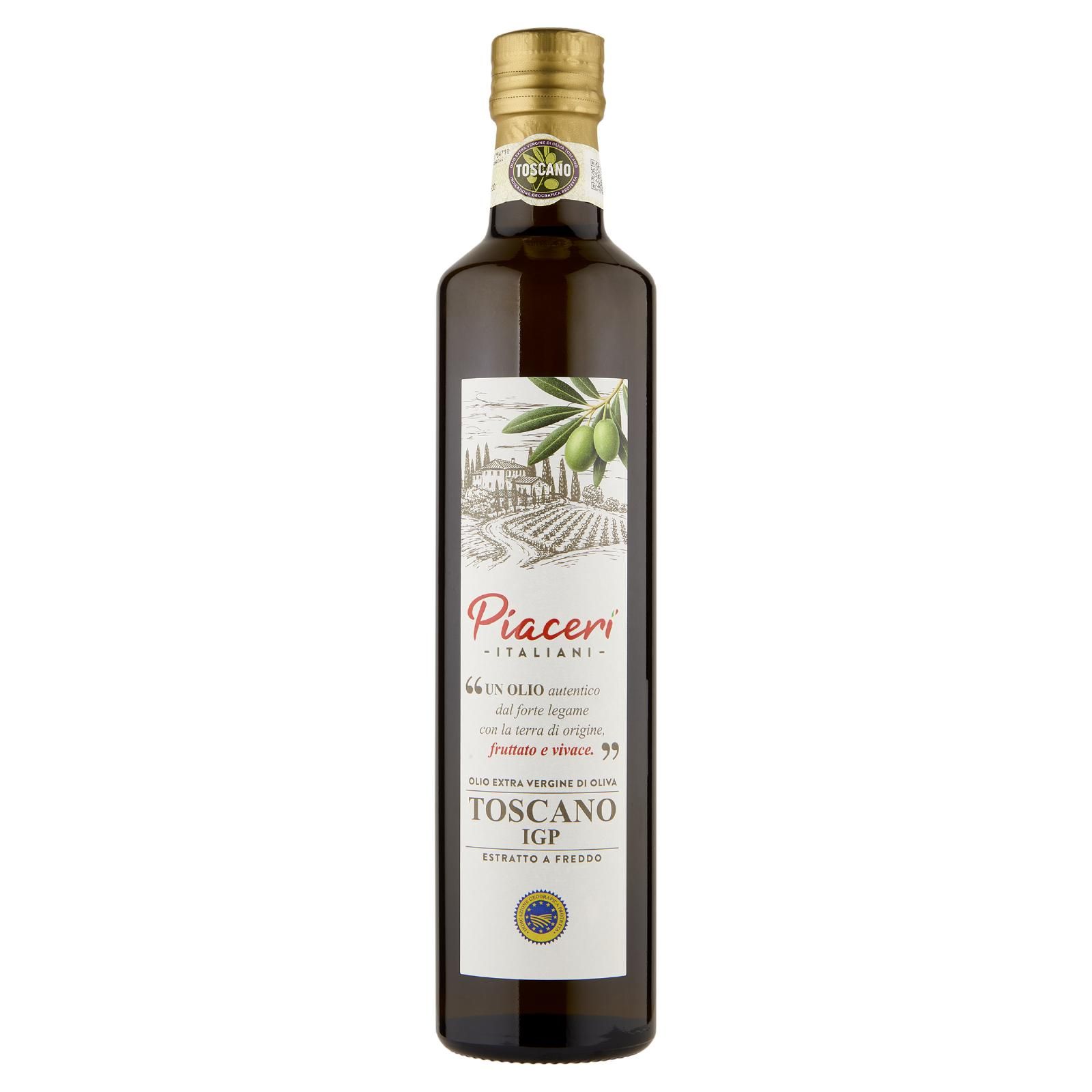 Piaceri Italiani Olio Extra Vergine di Oliva Toscano IGP 500 ml